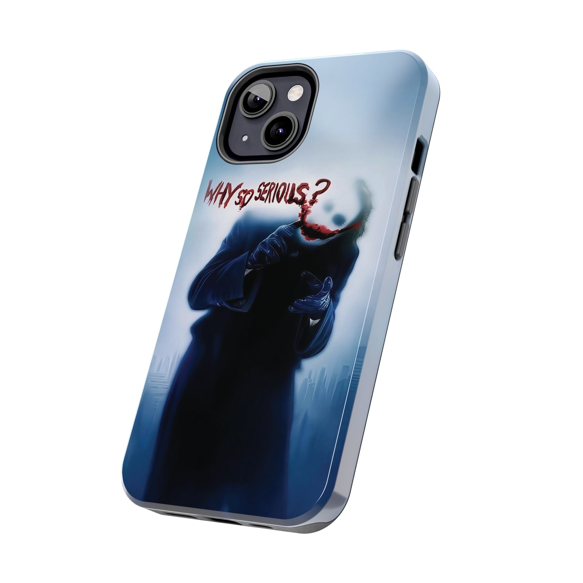 Tough Phone Cases, Dark Humor Phone Cover, Joker Inspired Case, Gifts for Movie Fans, Unique Phone Protector, Cool Accessories