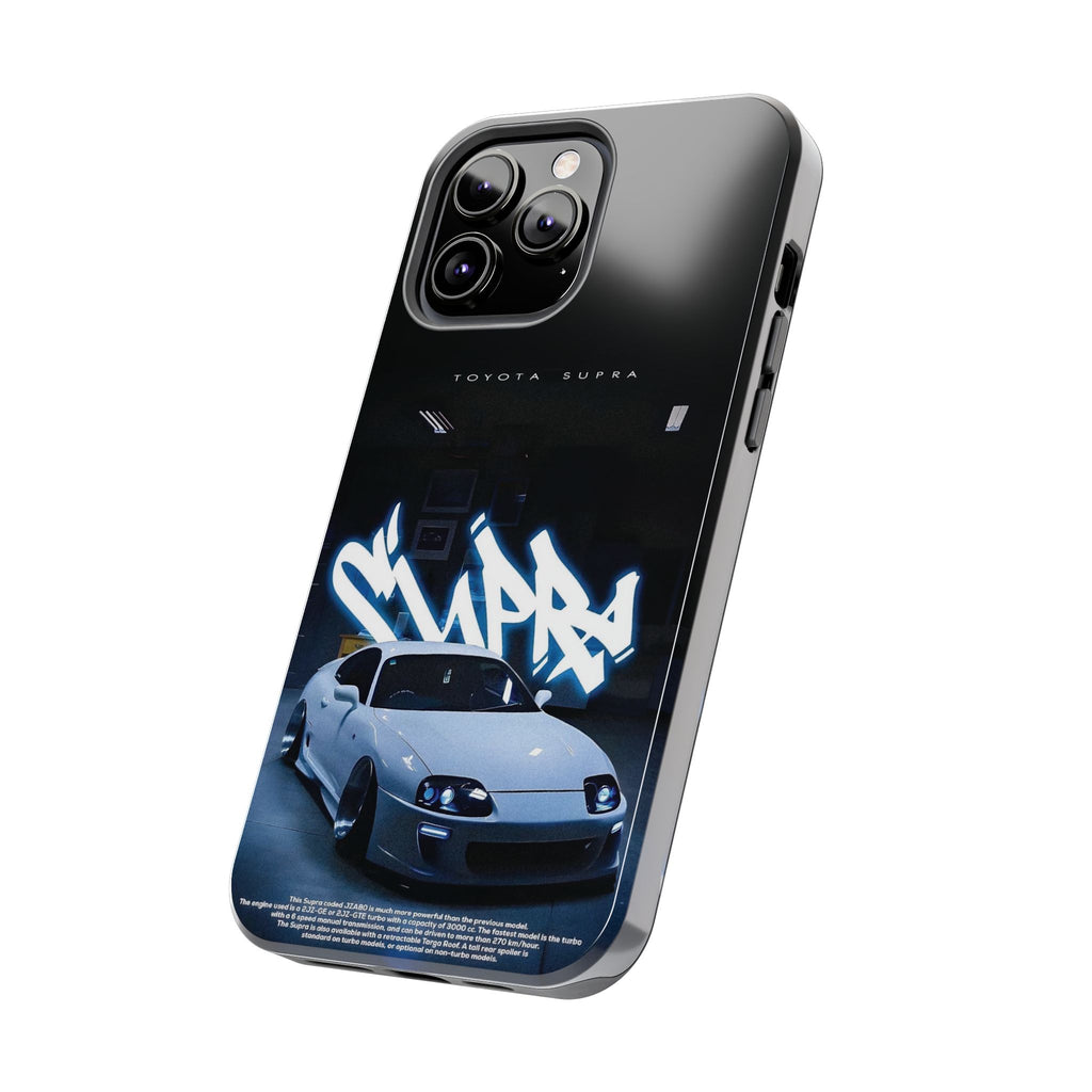Toyota Supra Graffiti Phone Case - Tough & Stylish Protection for Car Enthusiasts