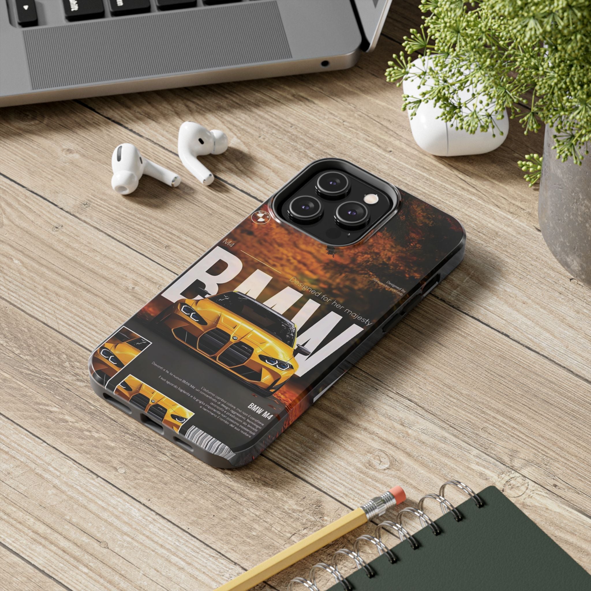 BMW M4 Tough Phone Cases, Car Enthusiast Accessories, Durable Phone Covers, Unique Gifts for Him, Stylish Protection, Birthday Present