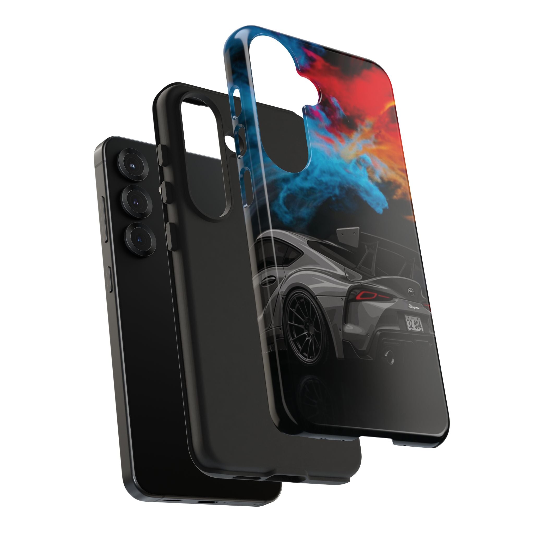 Racing-Inspired Tough Phone Case for Car Enthusiasts