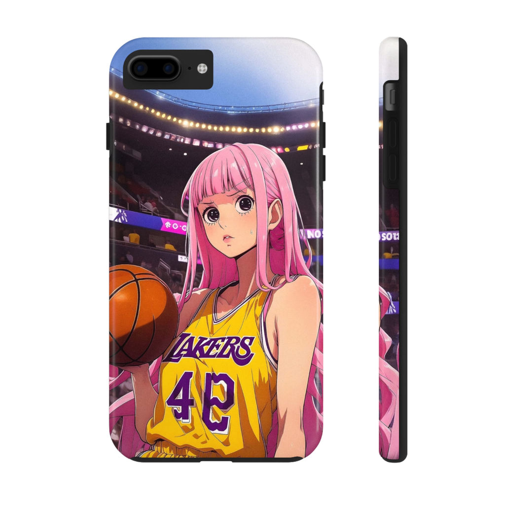 Sporty Anime Phone Cases - Tough Protection, Unique Basketball Design, Gift for Fans, Durable Soft Case, Perfect for Sports Lovers