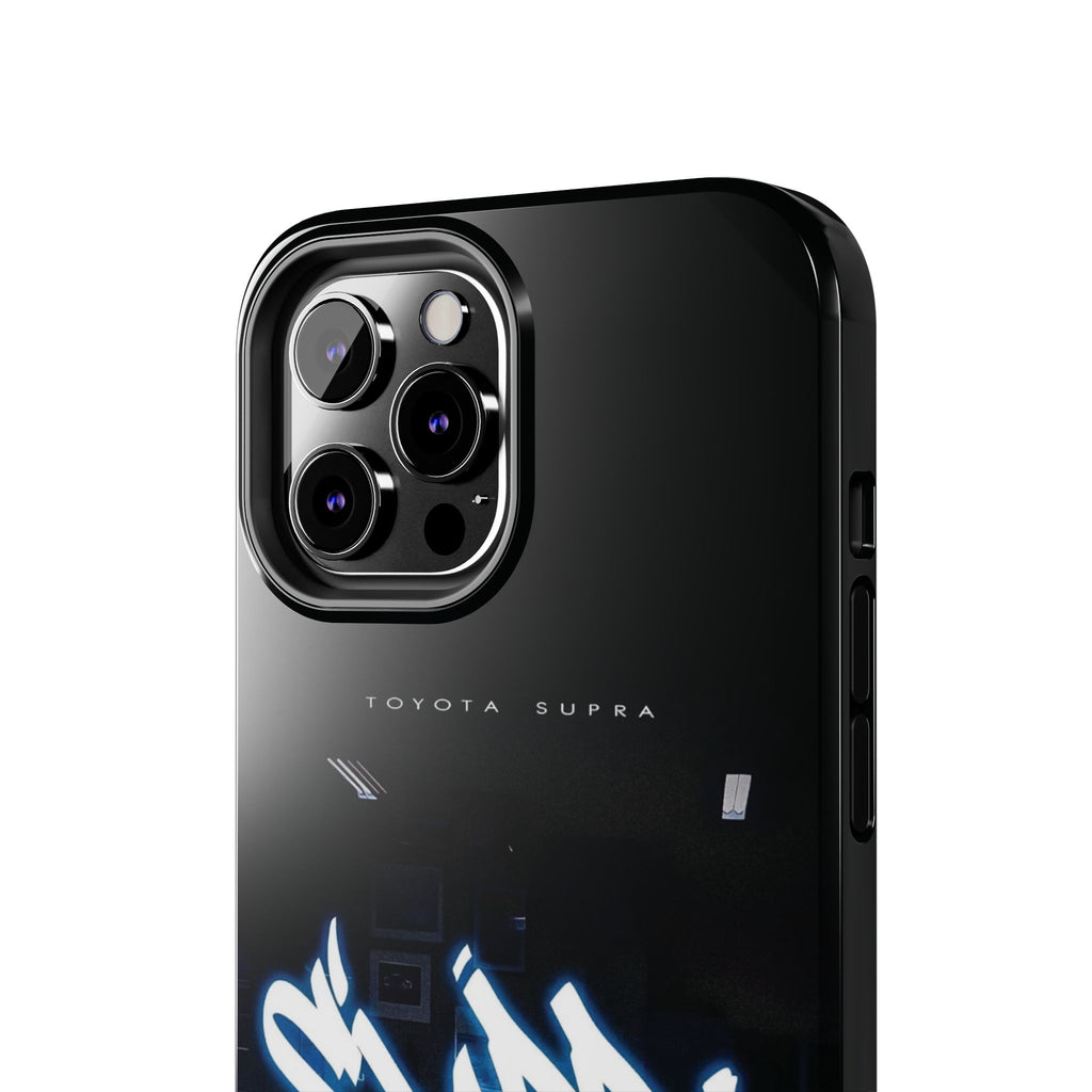 Toyota Supra Graffiti Phone Case - Tough & Stylish Protection for Car Enthusiasts