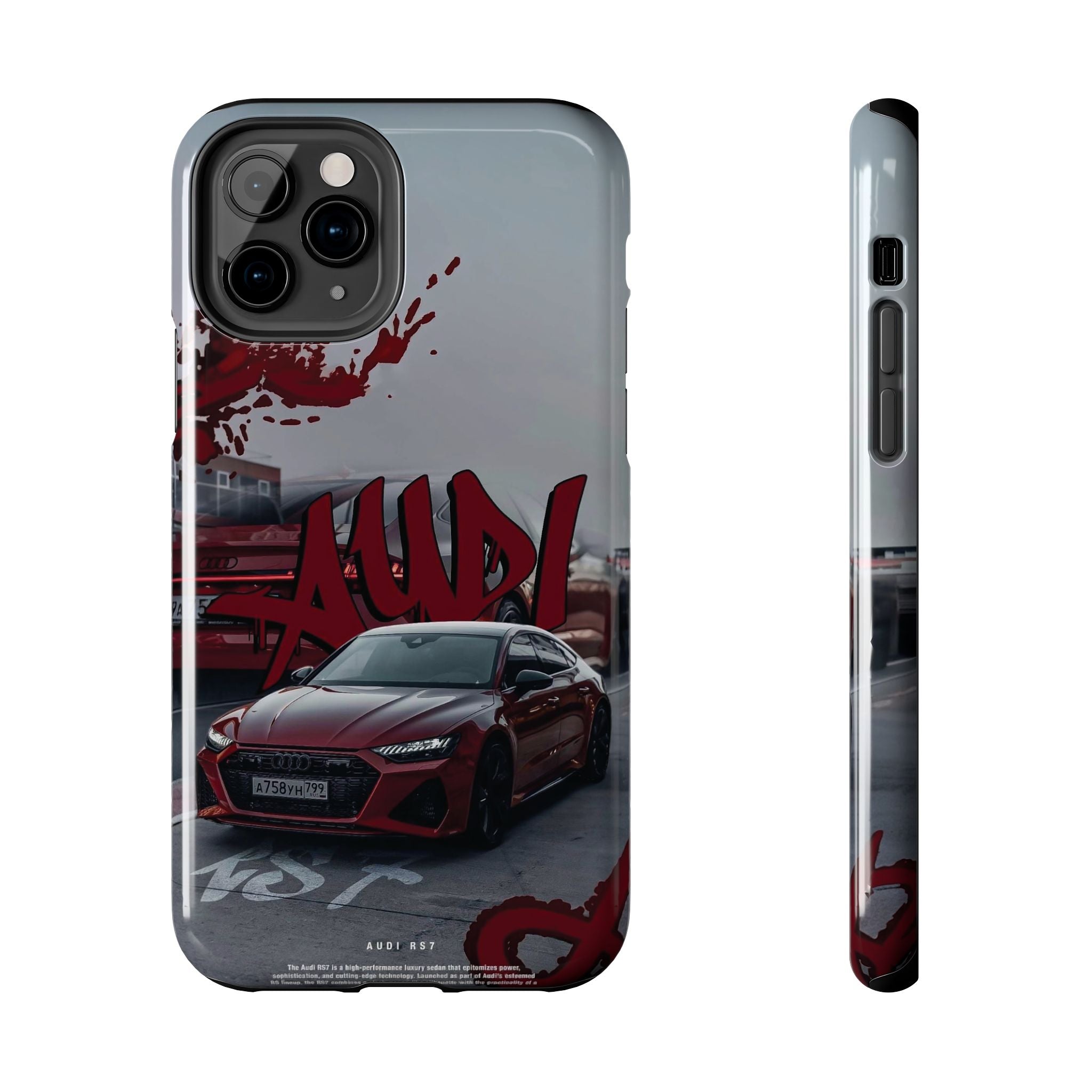 Audi-Inspired Tough Phone Case for Car Enthusiasts