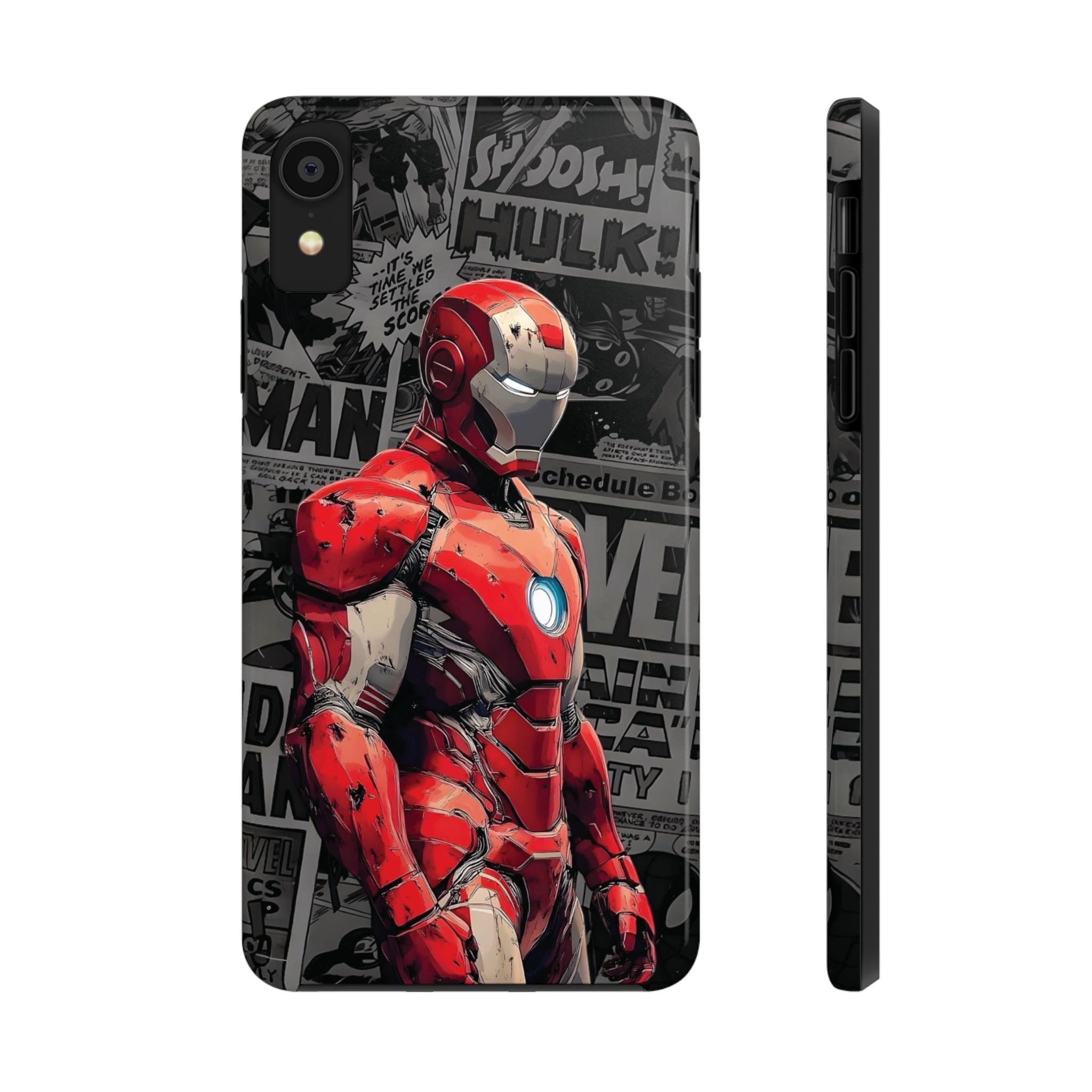 Iron Man Hero Tough Phone Cases - Durable, Stylish, Perfect for Marvel Fans, Geek Gifts, Comic Book Lovers, Unique Accessories