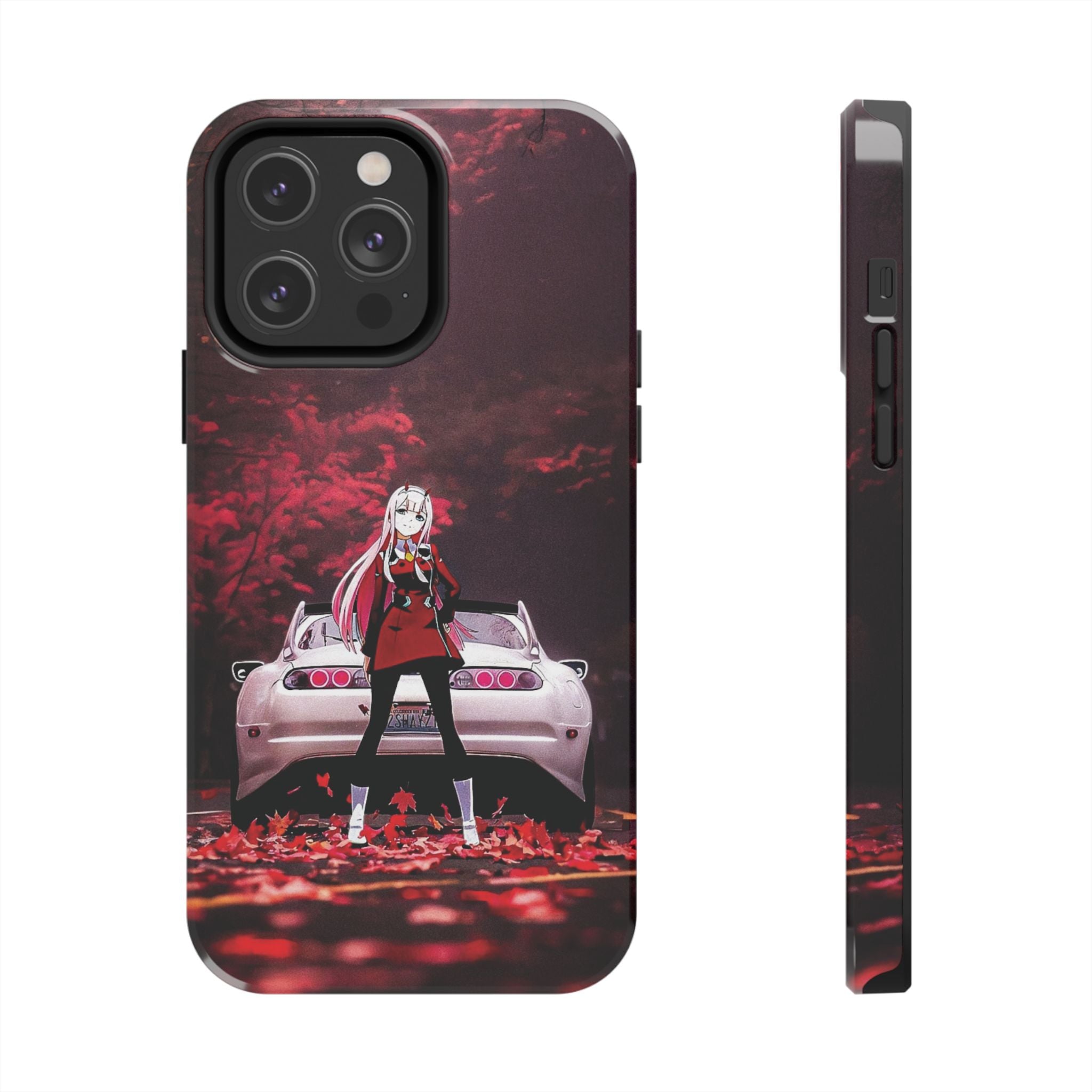 Anime-Inspired Tough Phone Case with Stylish Character Design