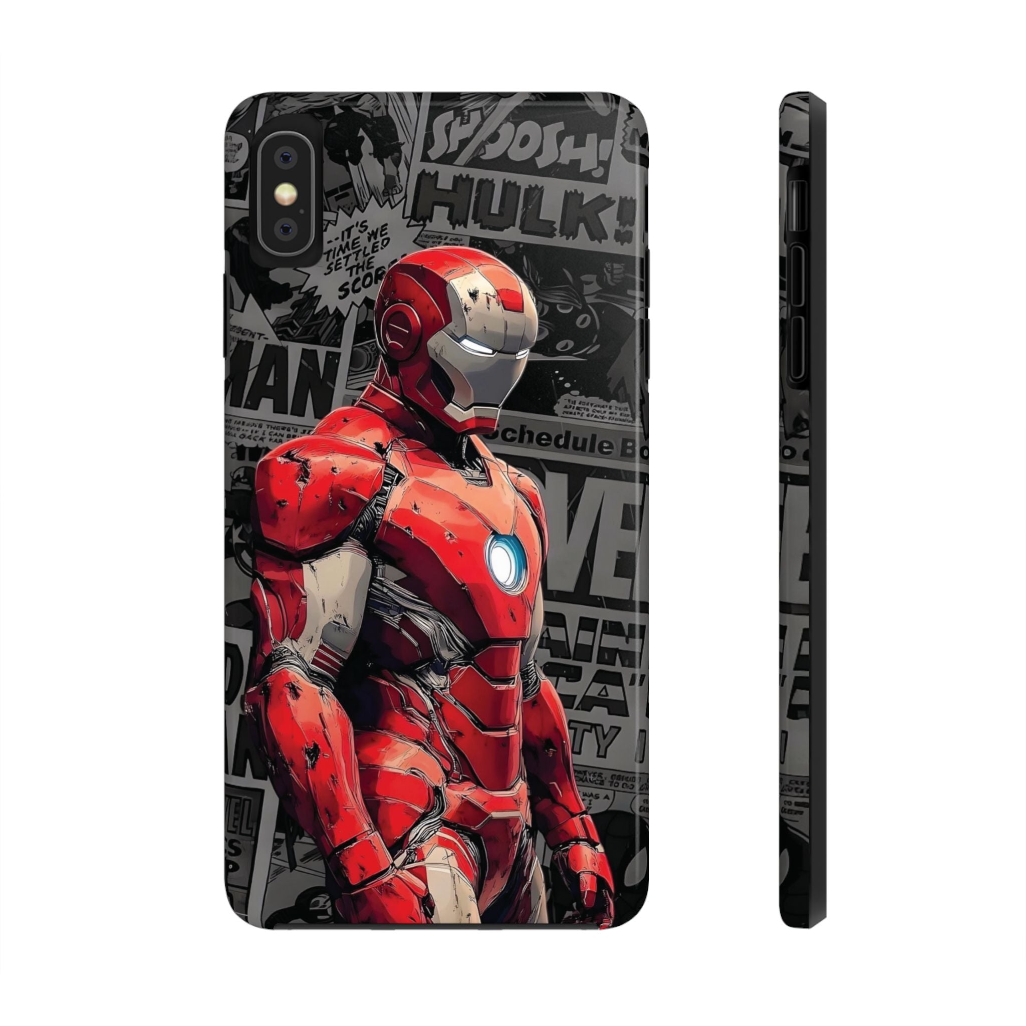 Iron Man Hero Tough Phone Cases - Durable, Stylish, Perfect for Marvel Fans, Geek Gifts, Comic Book Lovers, Unique Accessories