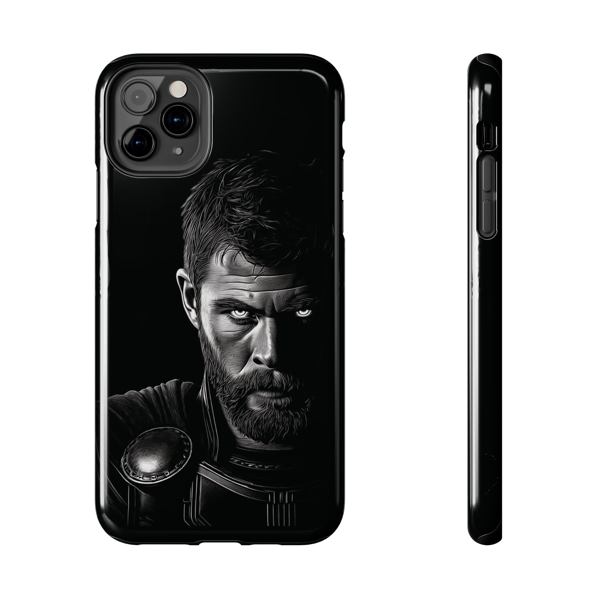 Tough Phone Cases featuring Warrior Design, Rugged Protector, Gift for Adventurers, Customizable Case, Durable Phone Cover