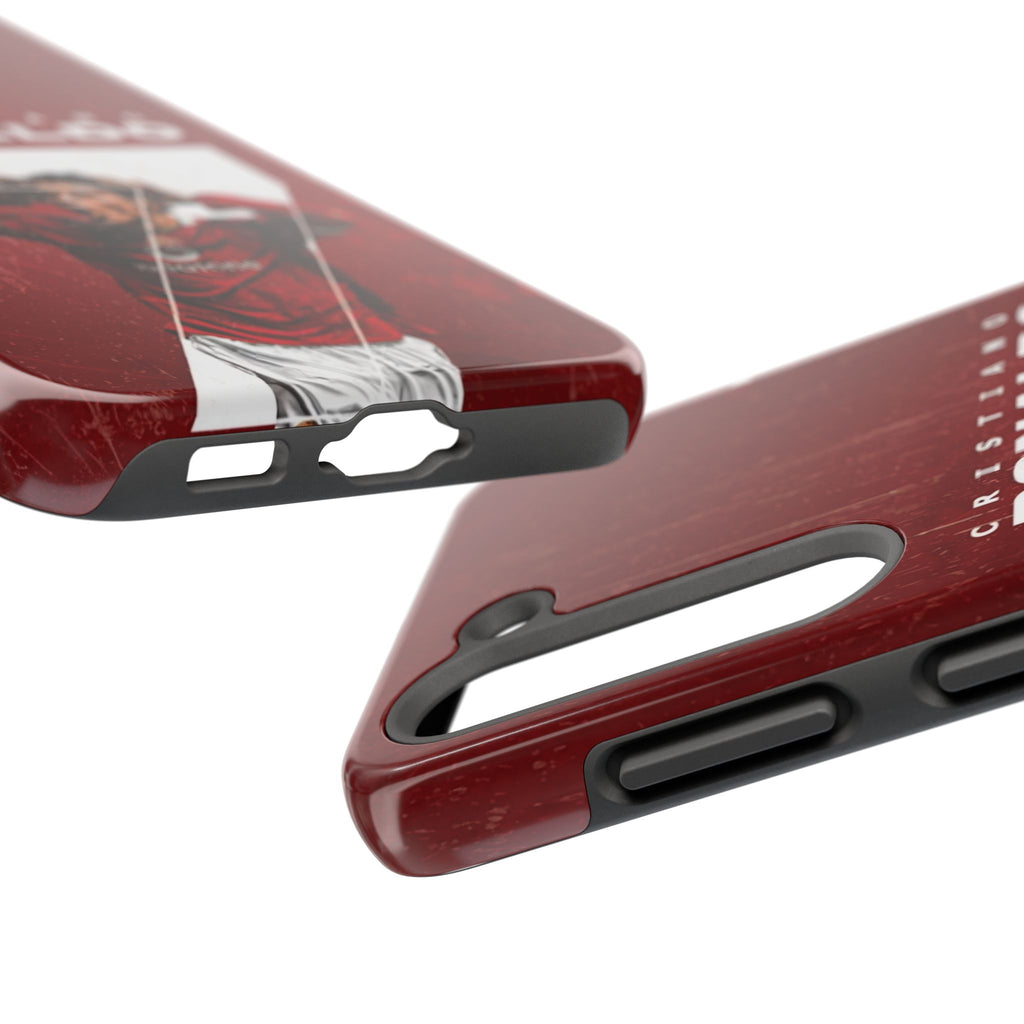 Cristiano Ronaldo Tough Phone Cases, Sports Phone Accessories, Unique Gift for Soccer Fans, Durable Mobile Covers, Stylish Phone Protection