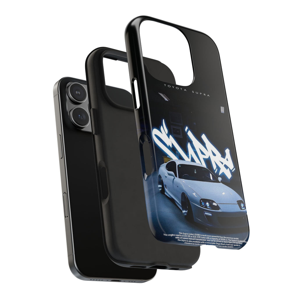 Toyota Supra Graffiti Phone Case - Tough & Stylish Protection for Car Enthusiasts