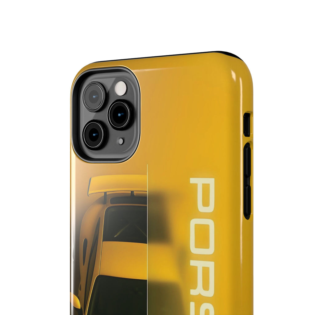 Stylish Car Lover's Phone Case, Durable Tough Phone Case, Gift for Car Enthusiasts, Porsche Design Case, Unique Auto Accessory