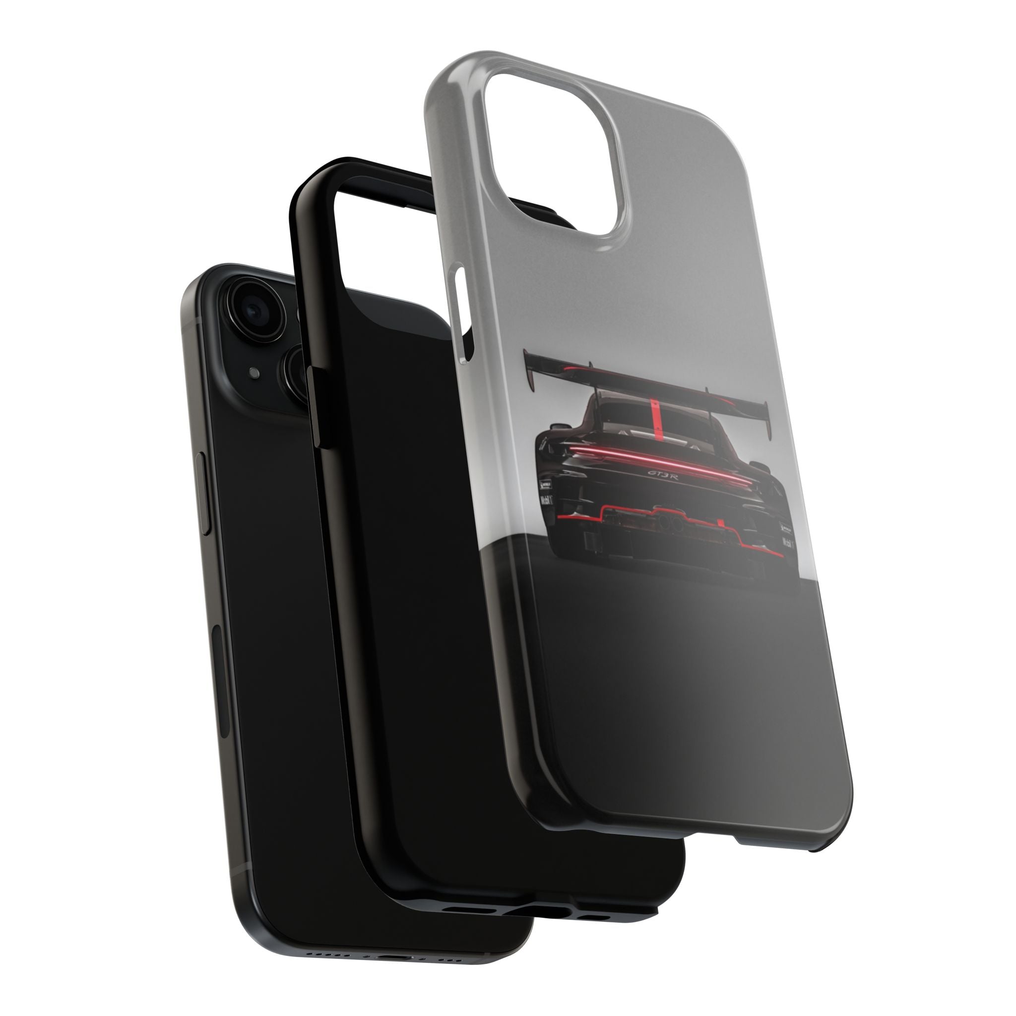 Racing-Inspired Tough Phone Case for Car Enthusiasts