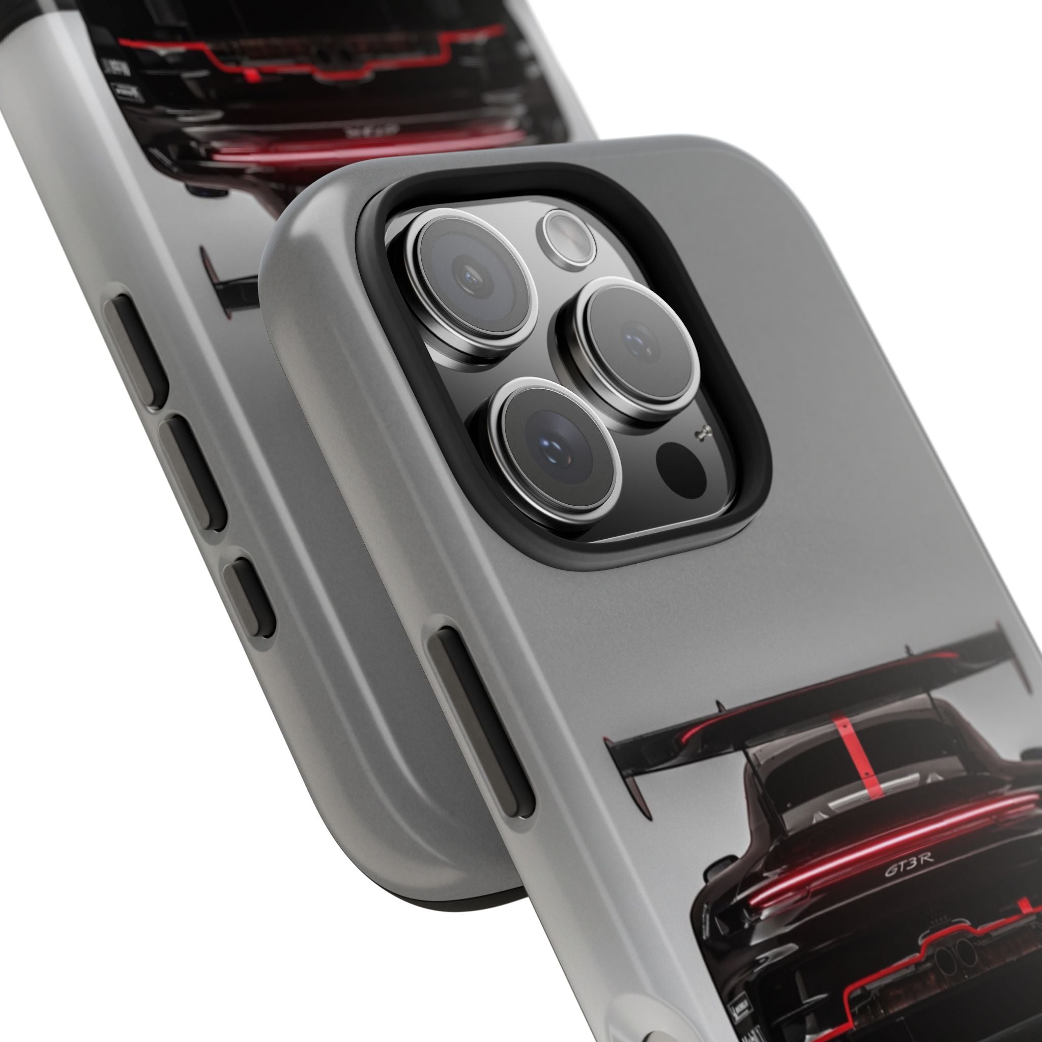 Racing-Inspired Tough Phone Case for Car Enthusiasts