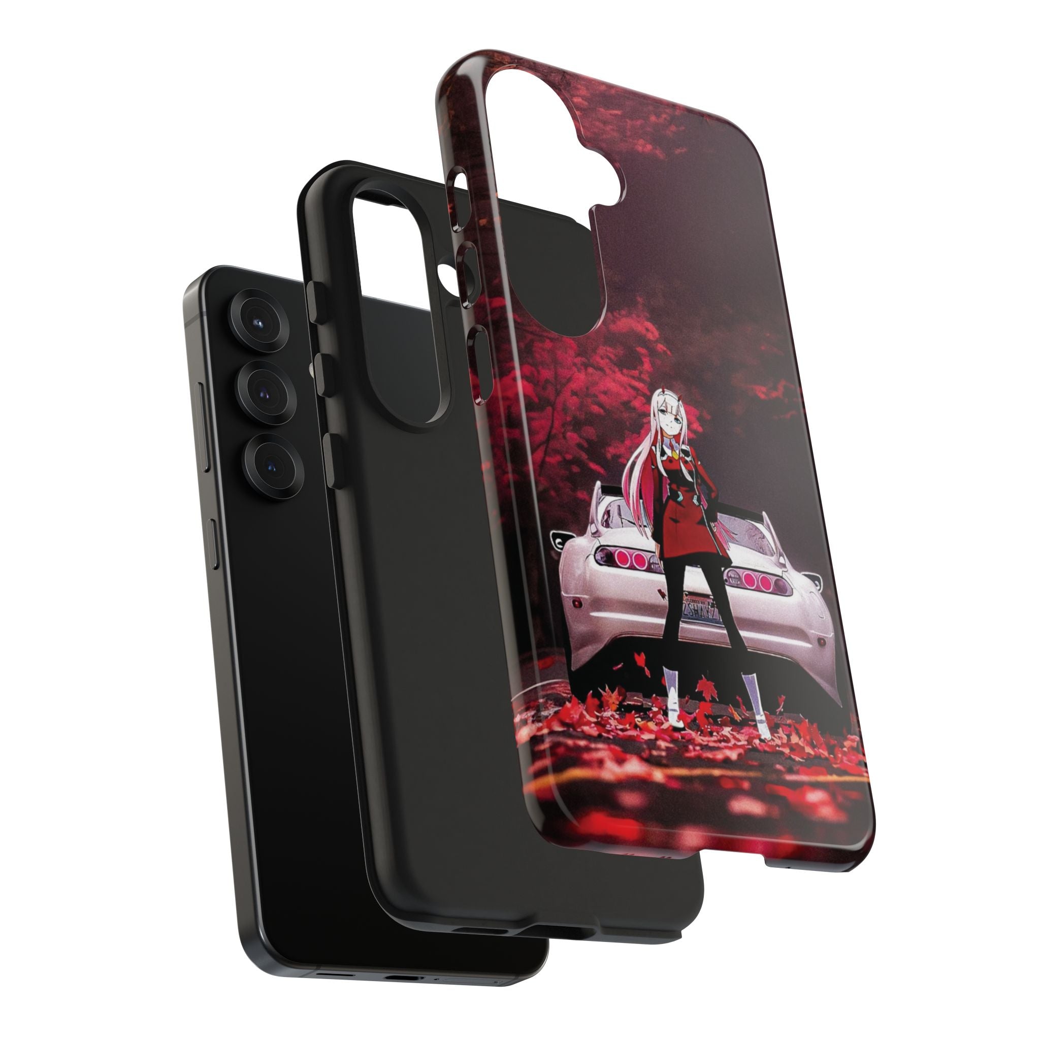 Anime-Inspired Tough Phone Case with Stylish Character Design