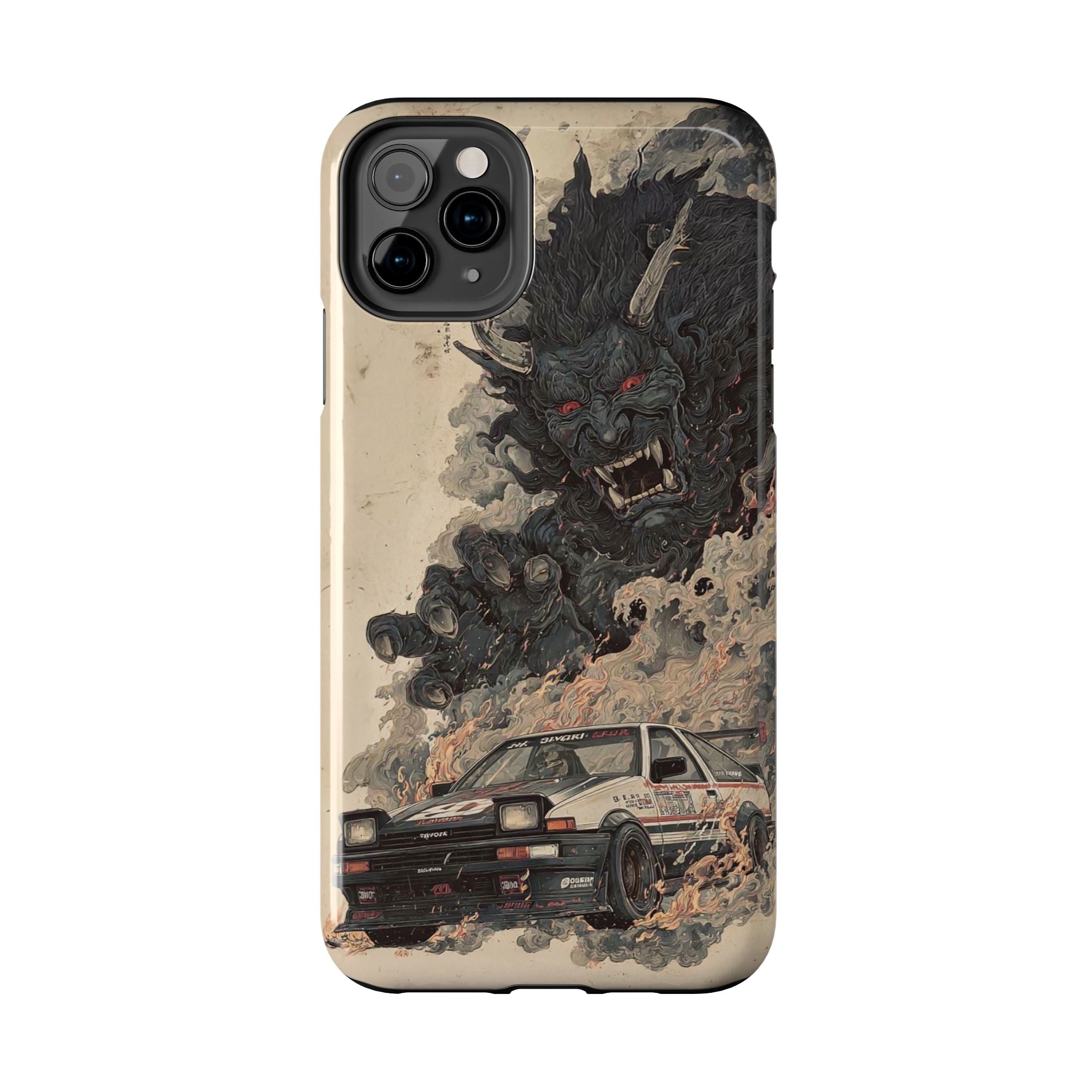 Demon Car Tough Phone Case - Unique Racing Protection