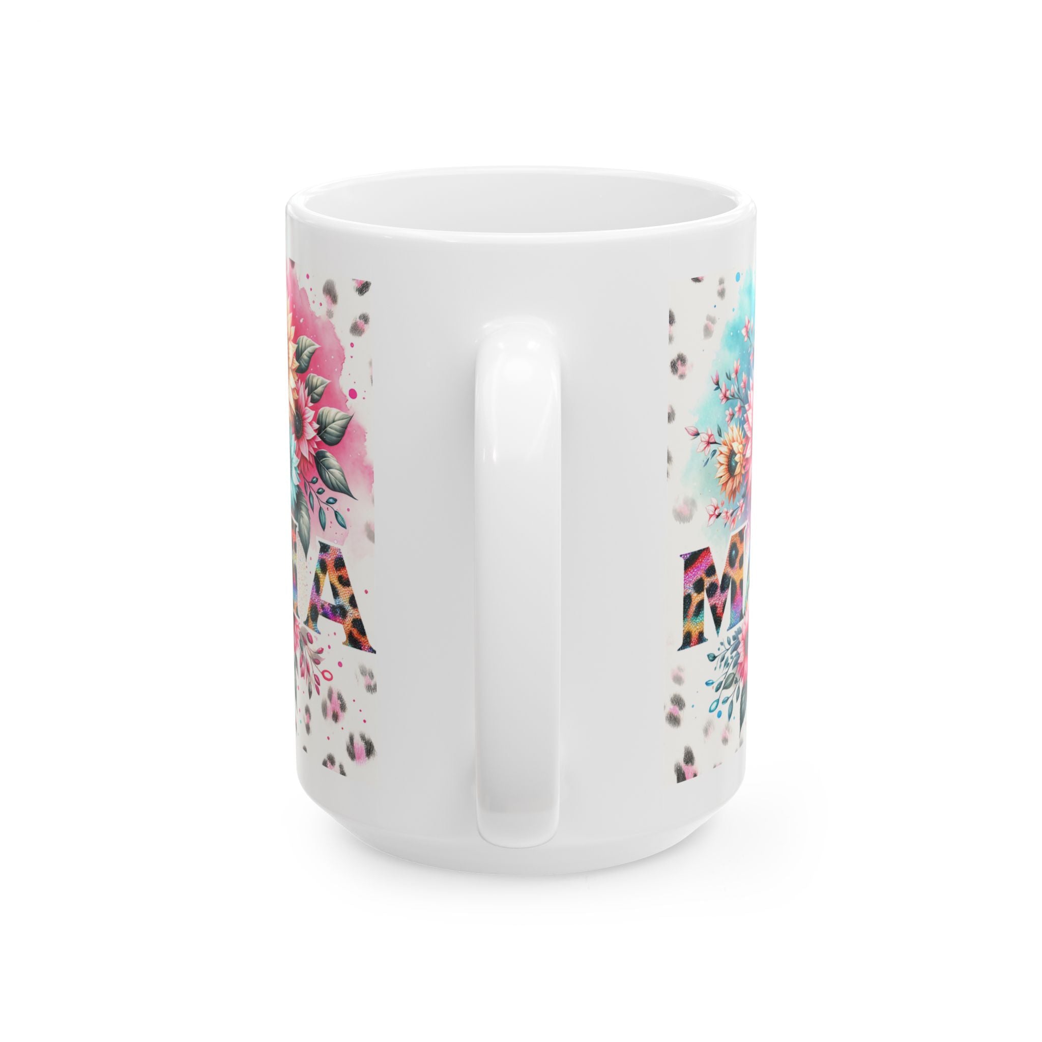 Floral Mama Mug - Perfect Gift for Mother's Day, Moms, Birthdays, Tea Lovers, Coffee Enthusiasts