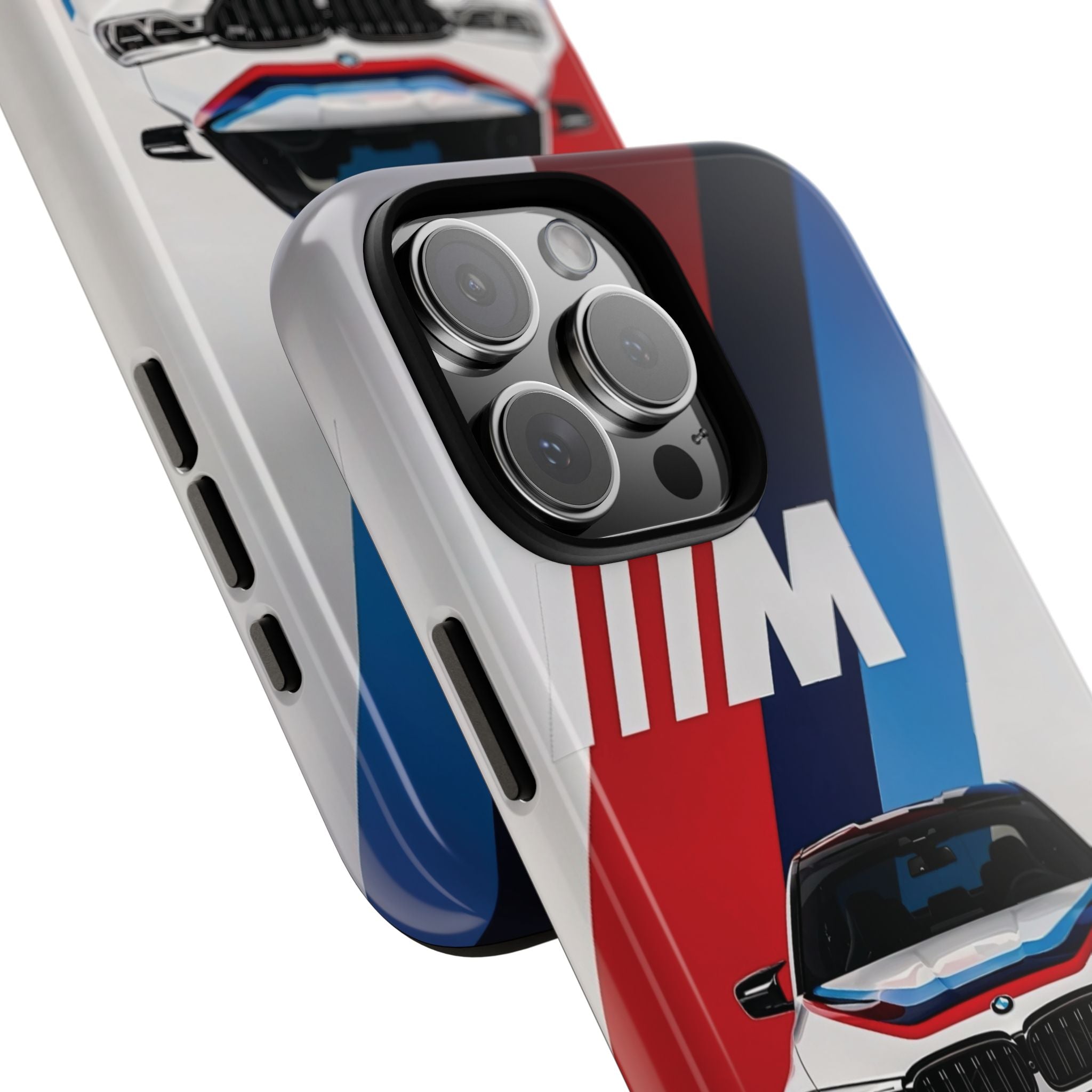 Racing Stripe Tough Phone Case — Motorsport Car Graphic