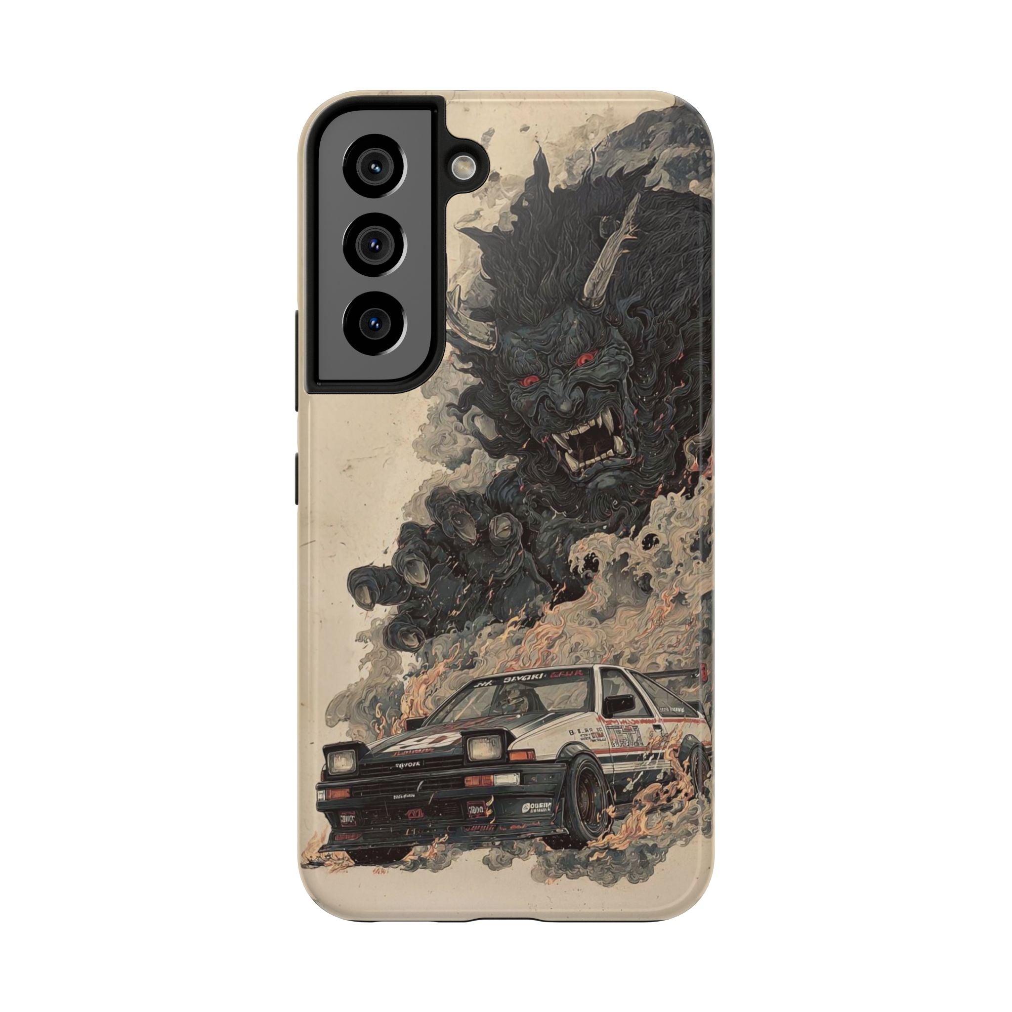 Demon Car Tough Phone Case - Unique Racing Protection