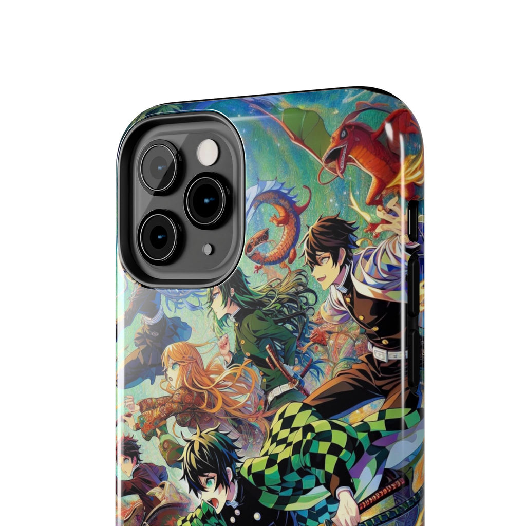 Vibrant Anime Tough Phone Cases, Protective Covers, Gifts for Fans, Geeky Accessories, Birthday or Holiday Presents
