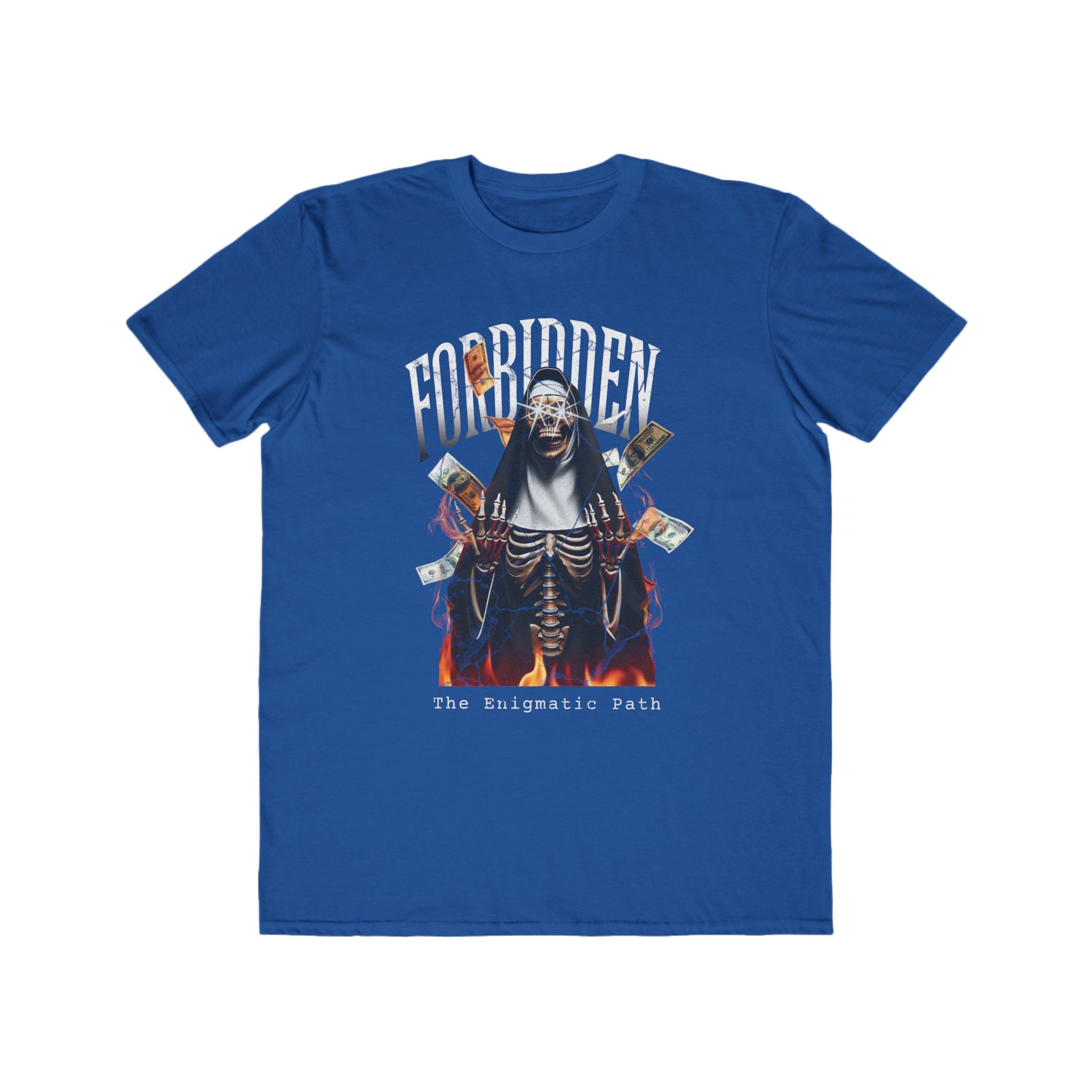 Men's Graphic Tee: Forbidden Path, Trendy Fashion Shirt, Casual Streetwear, Unique Gift, Summer Style, Cool Graphic T-shirt