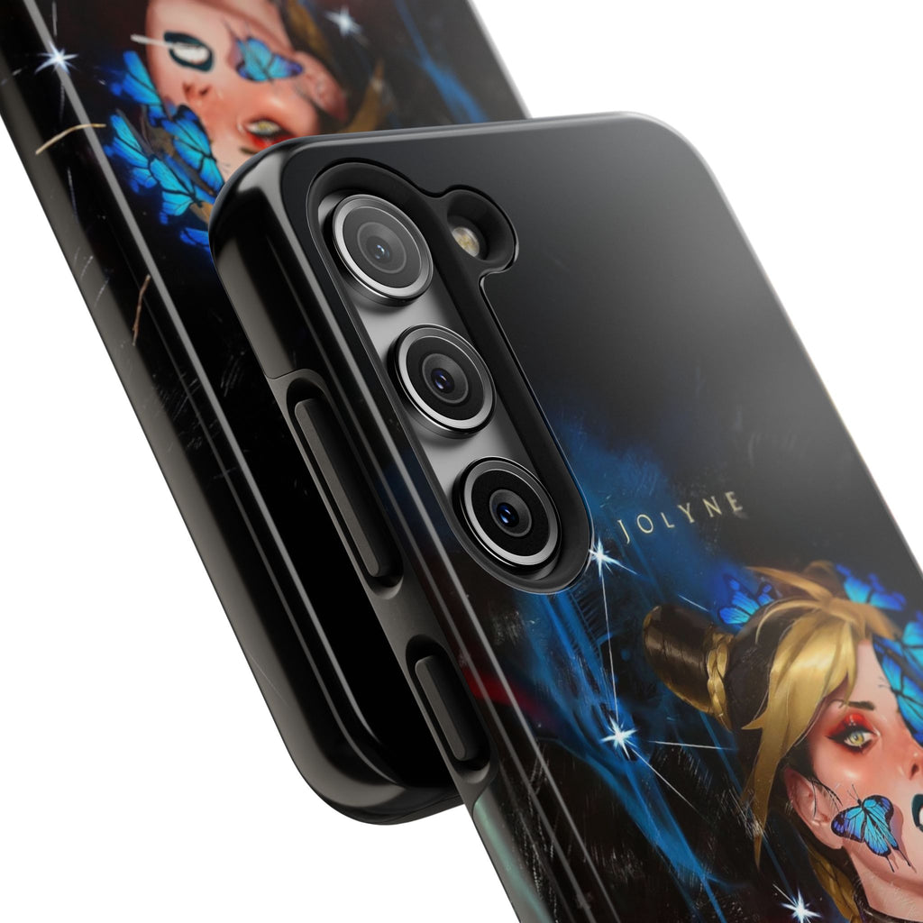 Vibrant Artistic Phone Case, Tough Phone Case for Artists, Unique Phone Cover for Gift, Anime Phone Case for Occasions