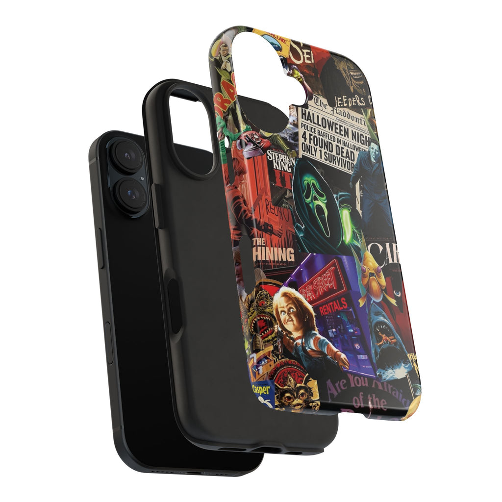 Spooky Horror Movie Phone Case | Tough Phone Cases for Horror Lovers, Halloween Gifts, Unique Accessories, Movie Night Essentials, [...]