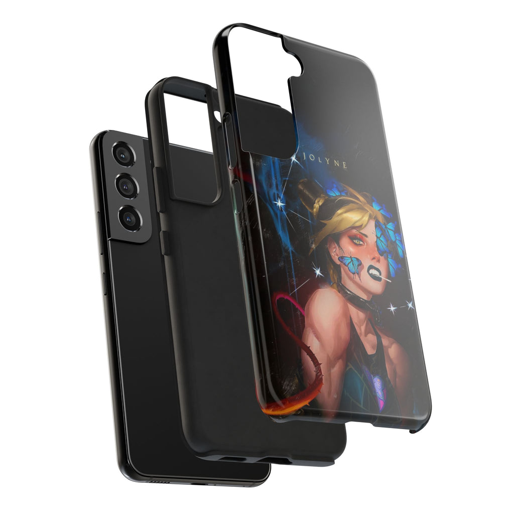 Vibrant Artistic Phone Case, Tough Phone Case for Artists, Unique Phone Cover for Gift, Anime Phone Case for Occasions