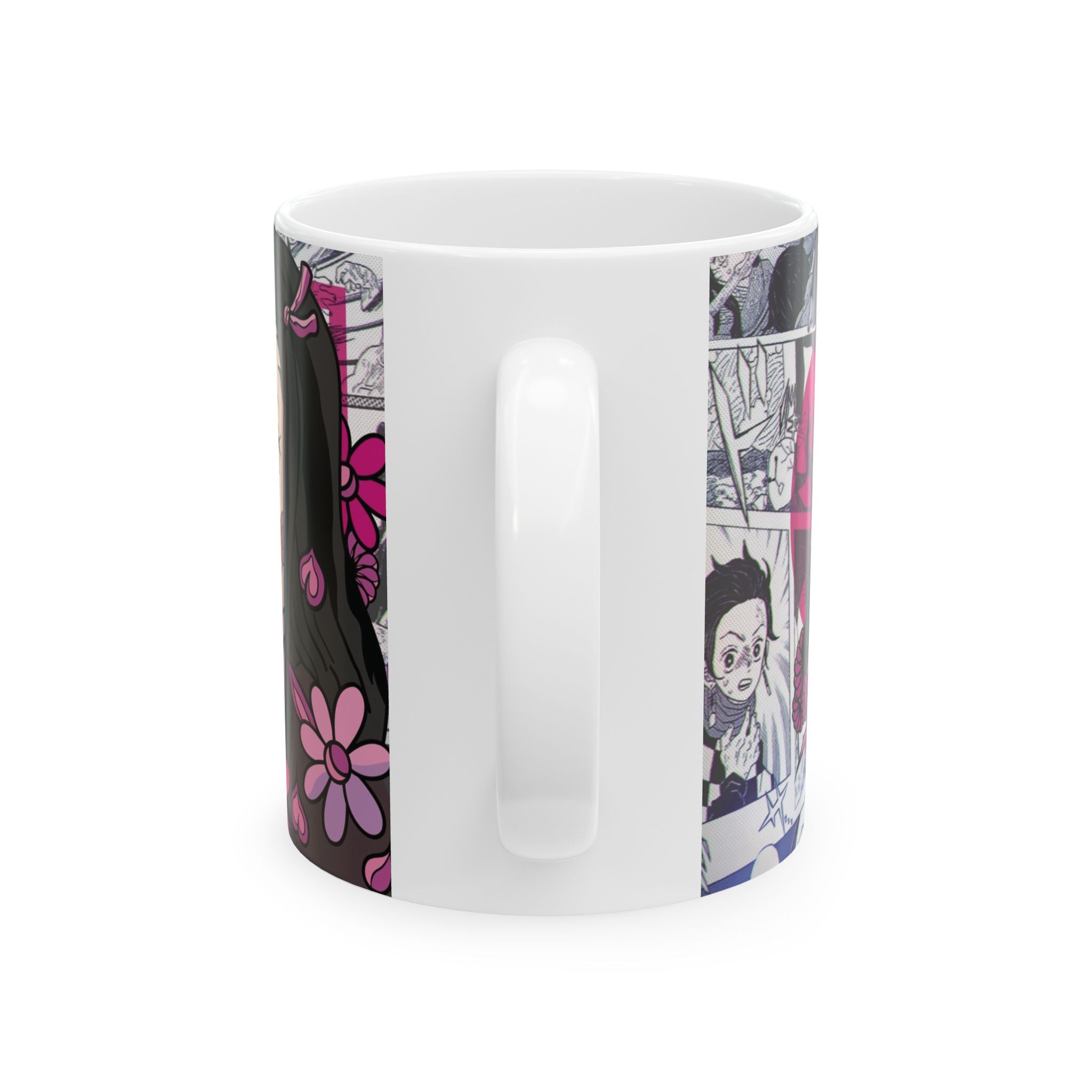 Anime Chibi Character Collage Ceramic Mug (11oz, 15oz)