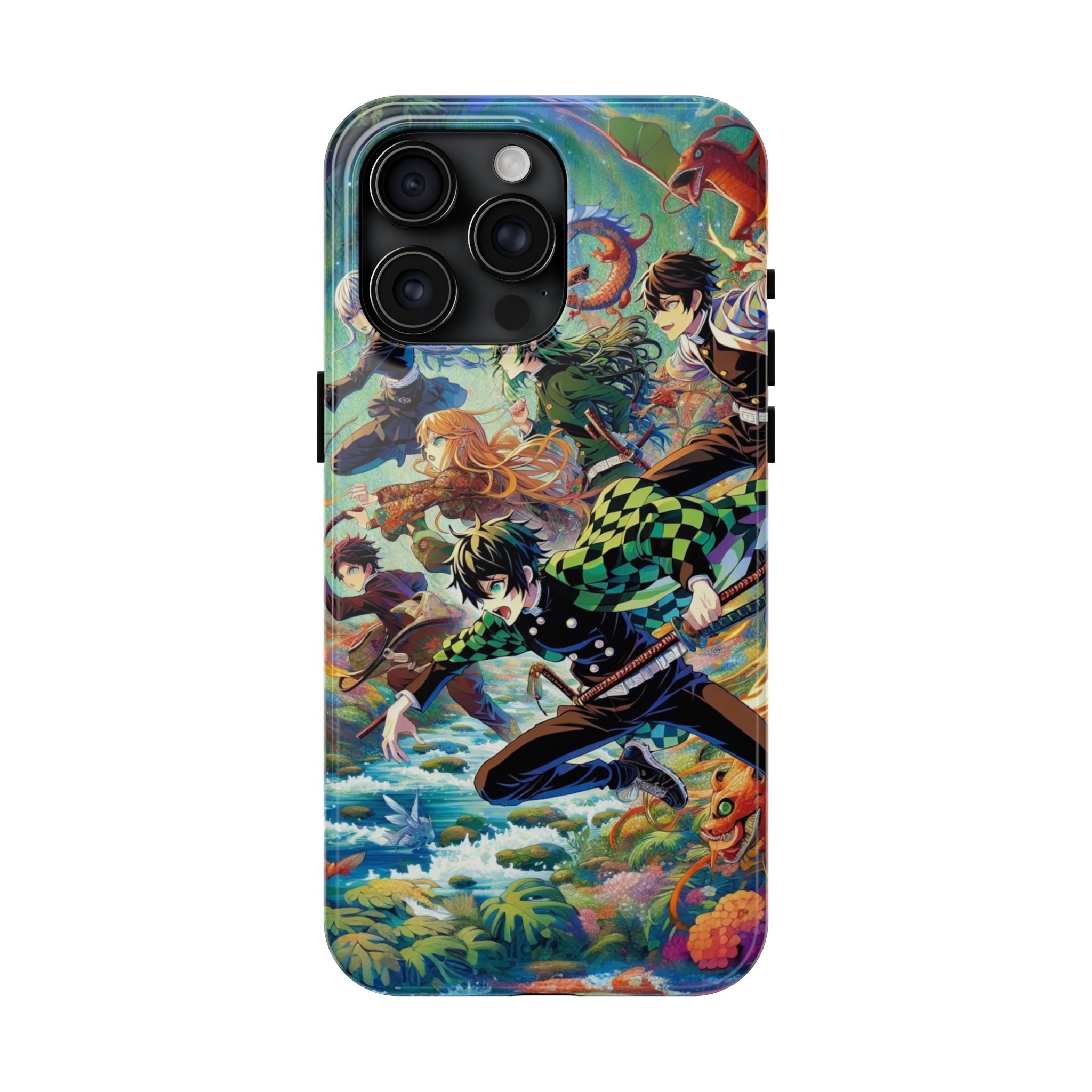 Vibrant Anime Tough Phone Cases, Protective Covers, Gifts for Fans, Geeky Accessories, Birthday or Holiday Presents