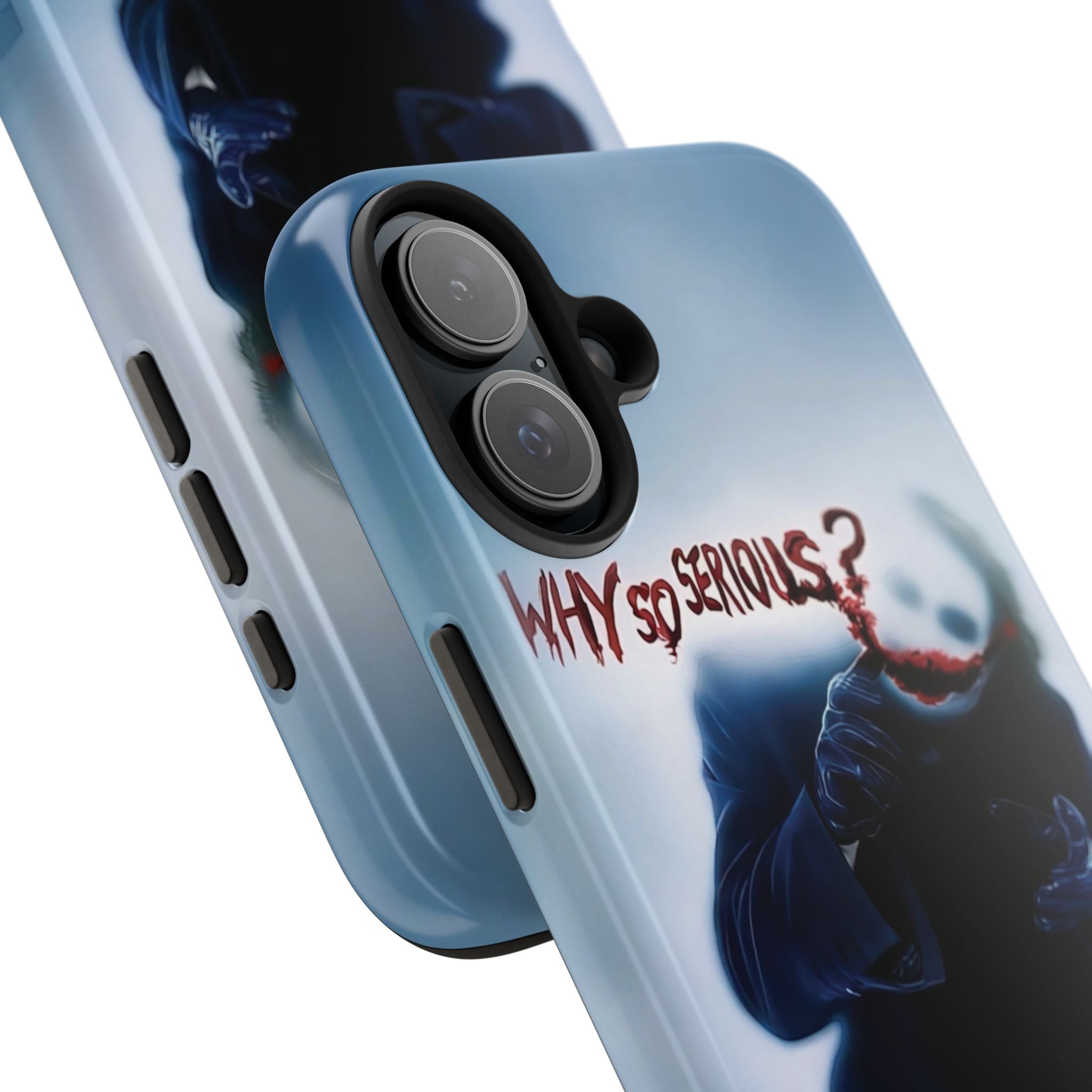 Tough Phone Cases, Dark Humor Phone Cover, Joker Inspired Case, Gifts for Movie Fans, Unique Phone Protector, Cool Accessories
