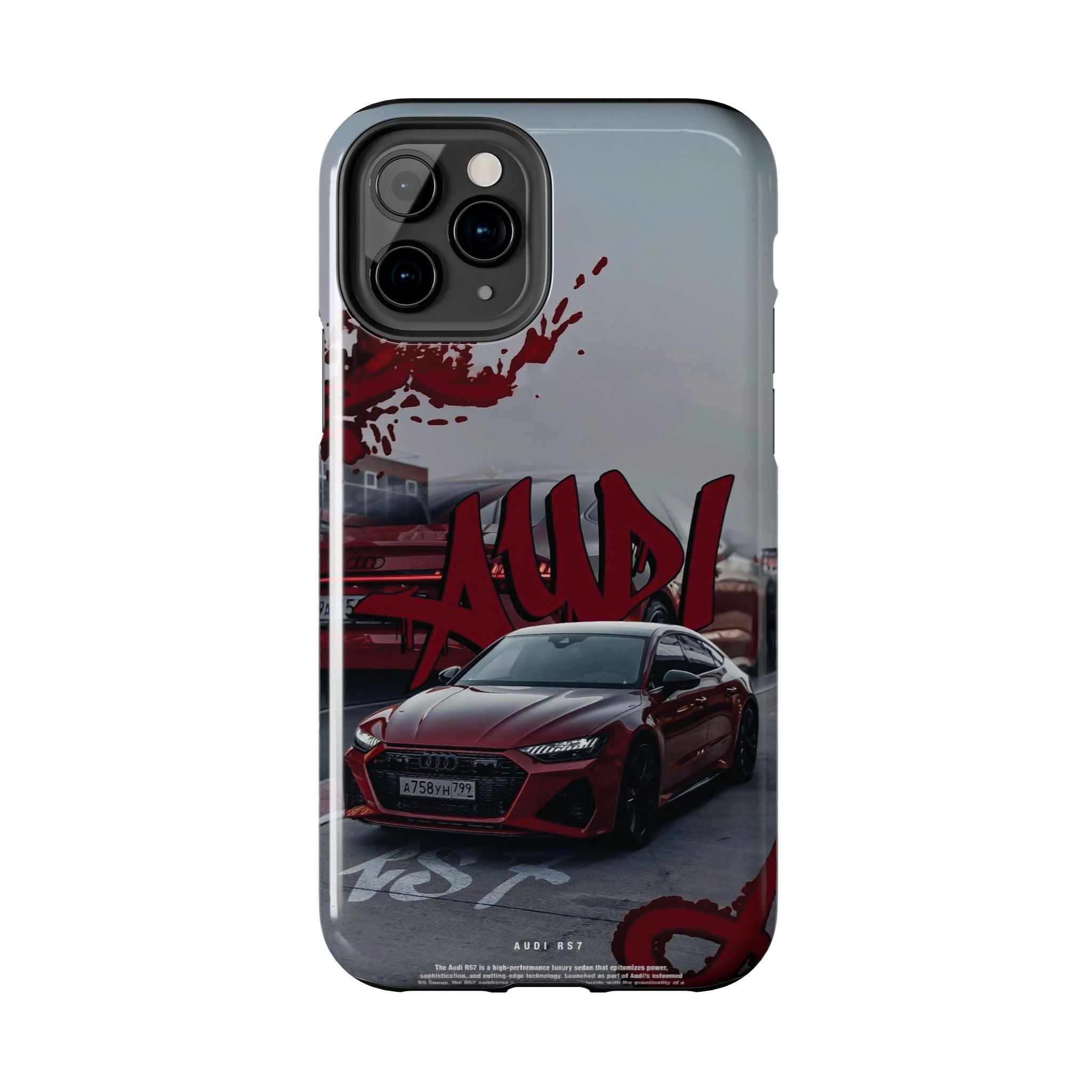 Audi-Inspired Tough Phone Case for Car Enthusiasts