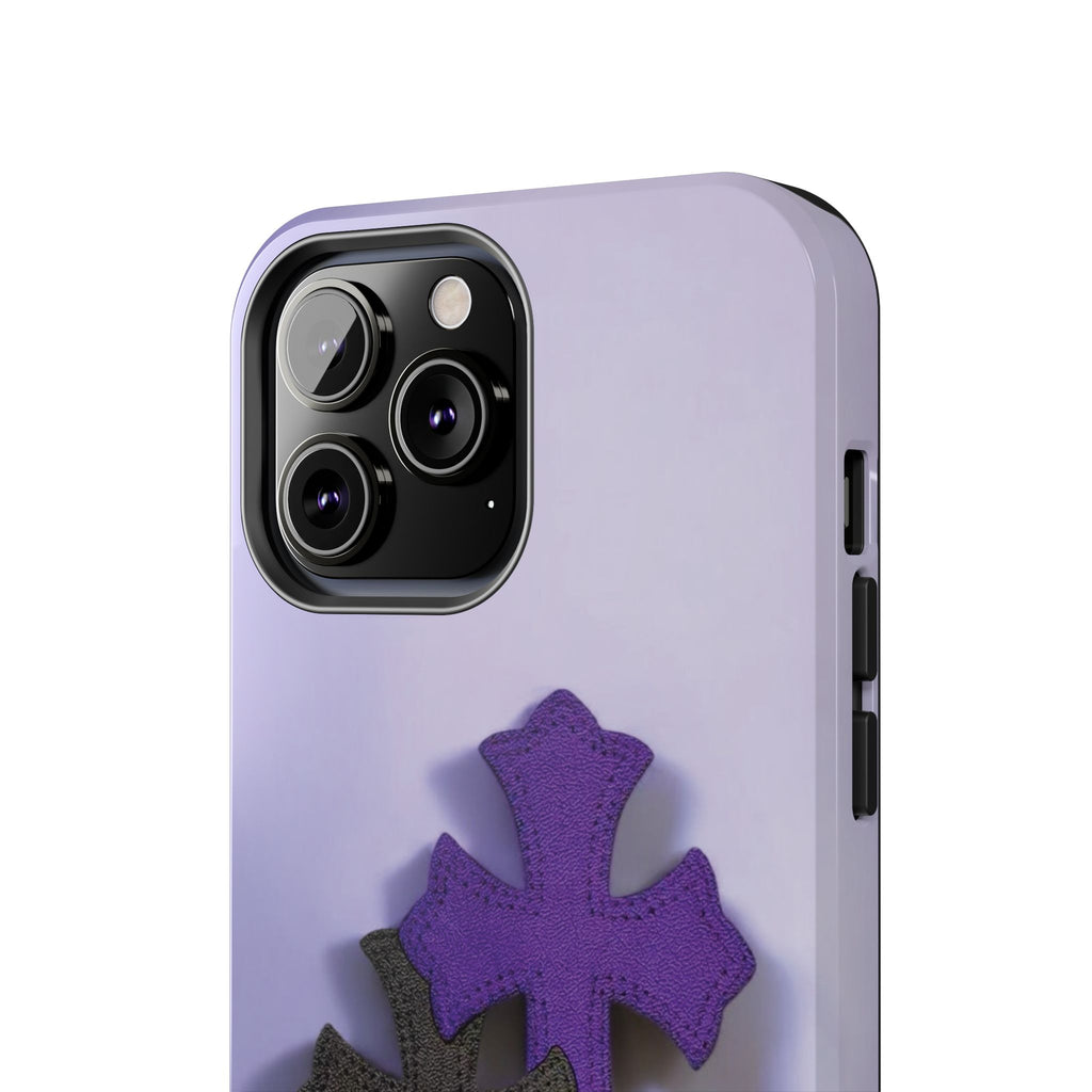 Cross Design Tough Phone Cases, Durable Phone Covers, Christian Gifts, Protective Cases for Men, Unique Tech Accessories