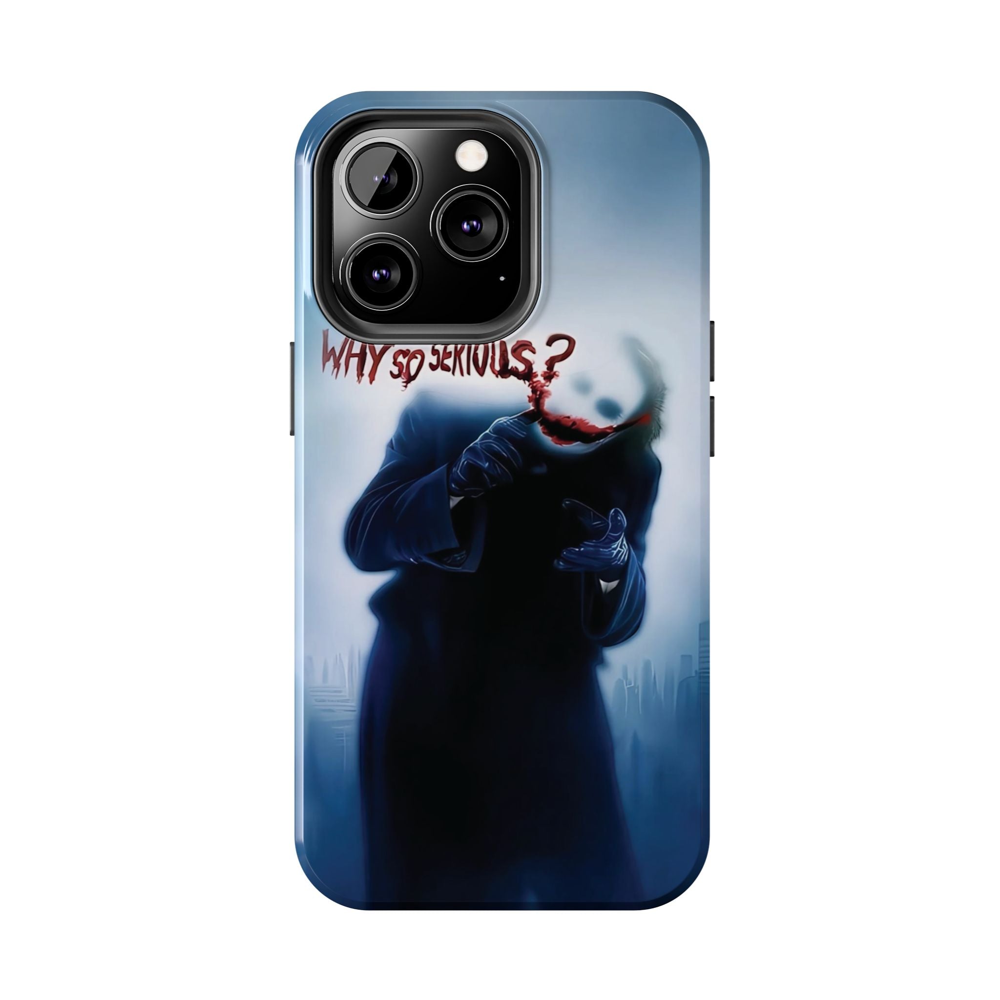Tough Phone Cases, Dark Humor Phone Cover, Joker Inspired Case, Gifts for Movie Fans, Unique Phone Protector, Cool Accessories