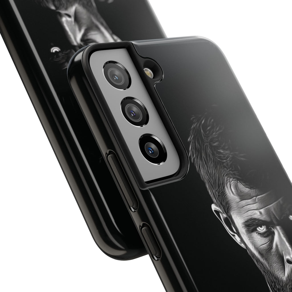 Tough Phone Cases featuring Warrior Design, Rugged Protector, Gift for Adventurers, Customizable Case, Durable Phone Cover