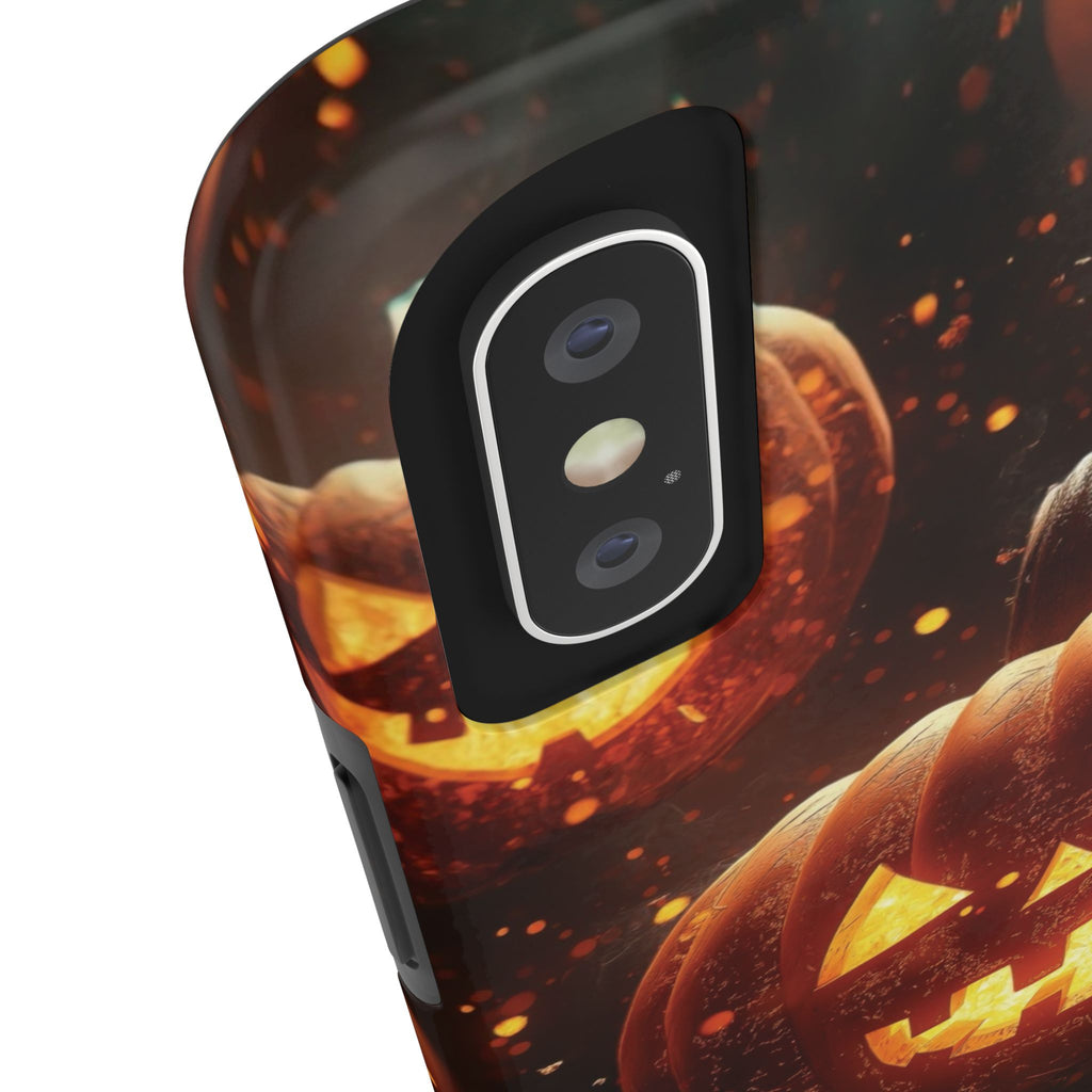 Halloween Pumpkin Tough Phone Cases, Spooky Mobile Covers, Fall Decor, Halloween Gift, Pumpkin Design, Halloween Accessories