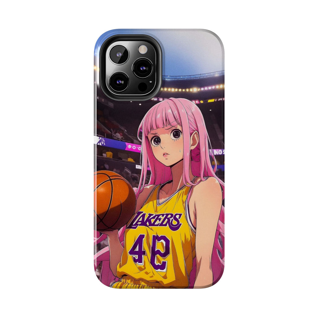 Sporty Anime Phone Cases - Tough Protection, Unique Basketball Design, Gift for Fans, Durable Soft Case, Perfect for Sports Lovers