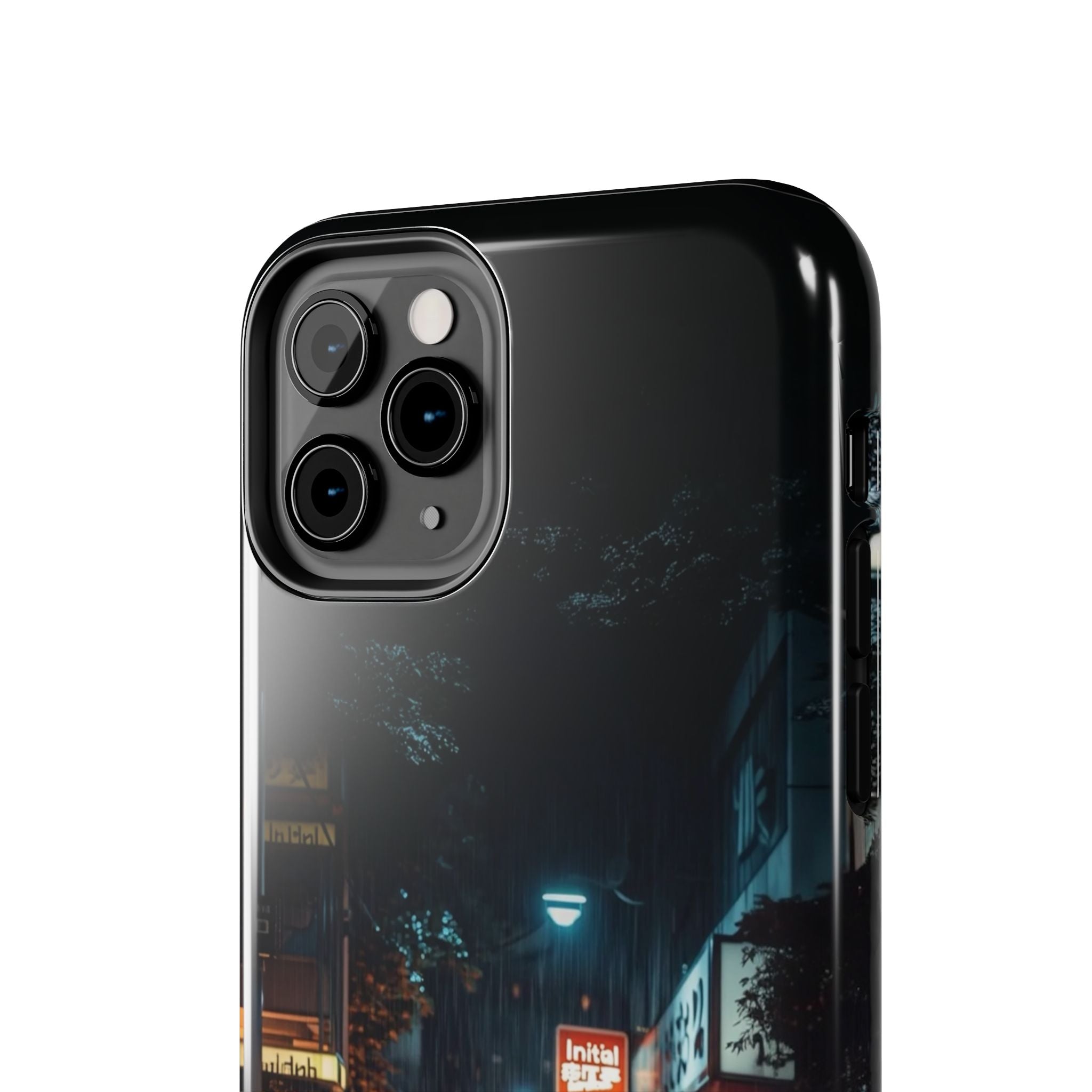 Night Cityscape Phone Cases, Urban Aesthetic Case, Tough Protection Case, Perfect Gift for Car Lovers, Ideal for Birthdays, Holidays