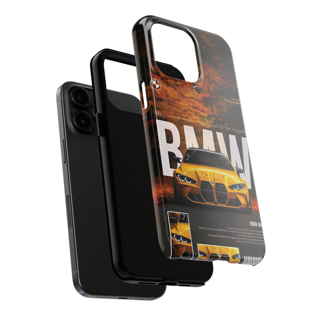 BMW M4 Tough Phone Cases, Car Enthusiast Accessories, Durable Phone Covers, Unique Gifts for Him, Stylish Protection, Birthday Present
