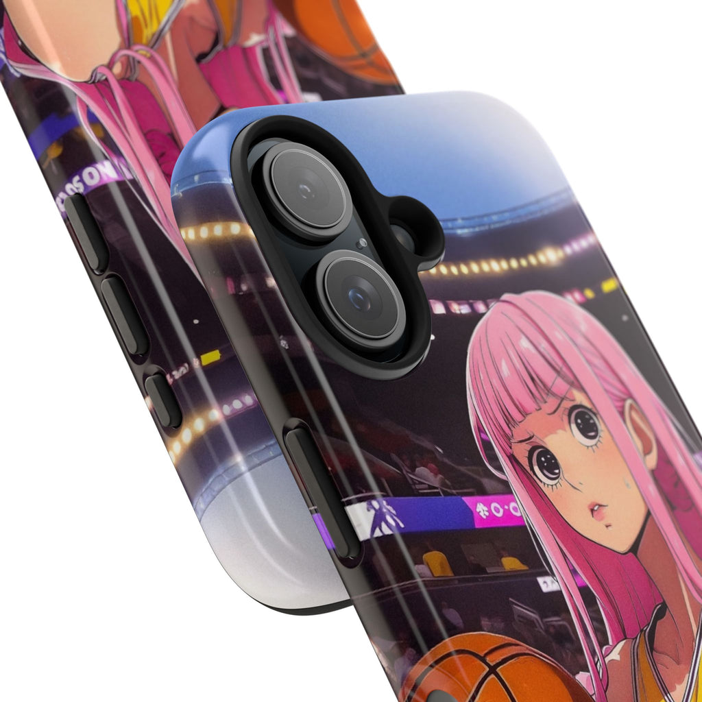 Sporty Anime Phone Cases - Tough Protection, Unique Basketball Design, Gift for Fans, Durable Soft Case, Perfect for Sports Lovers