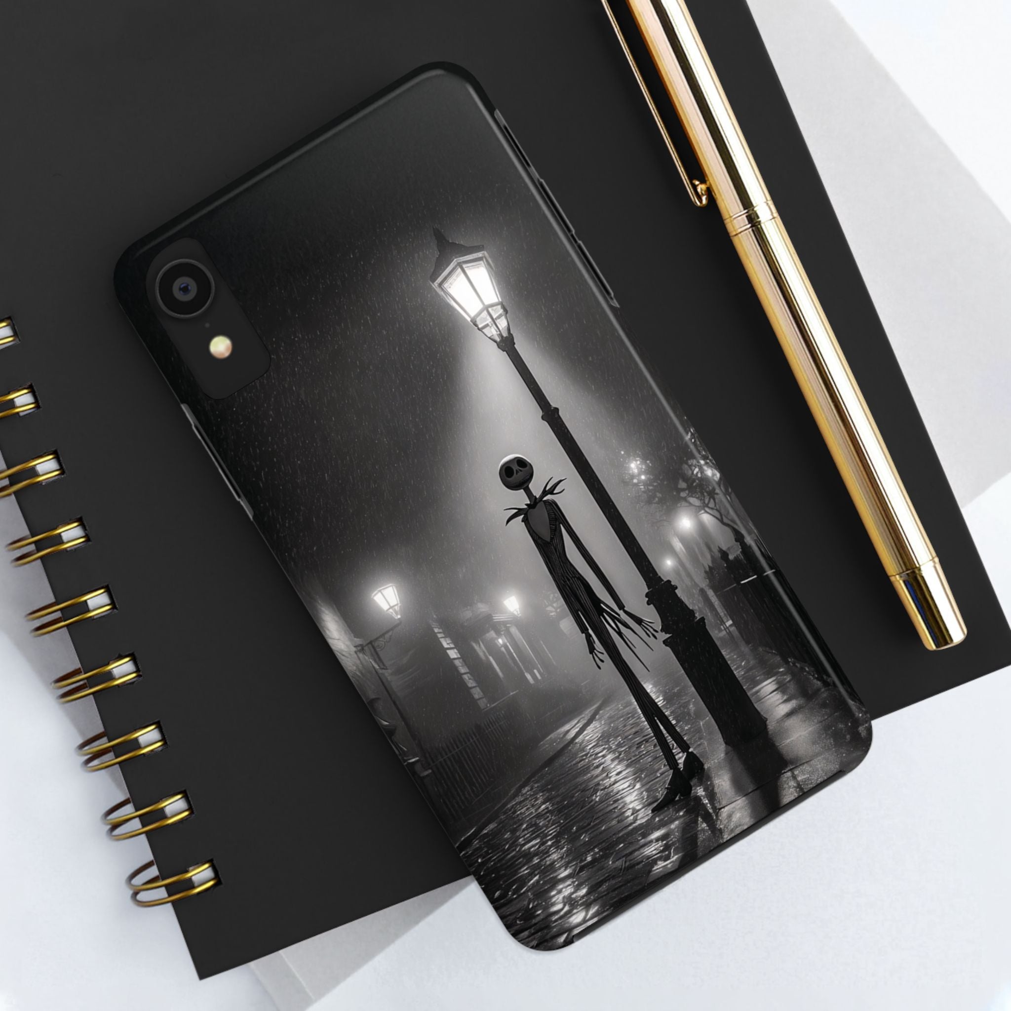 Gothic Phone Case with Tim Burton-Inspired Design, Protective Cases for Halloween, Unique Smartphone Accessories, Perfect Gift for [...]
