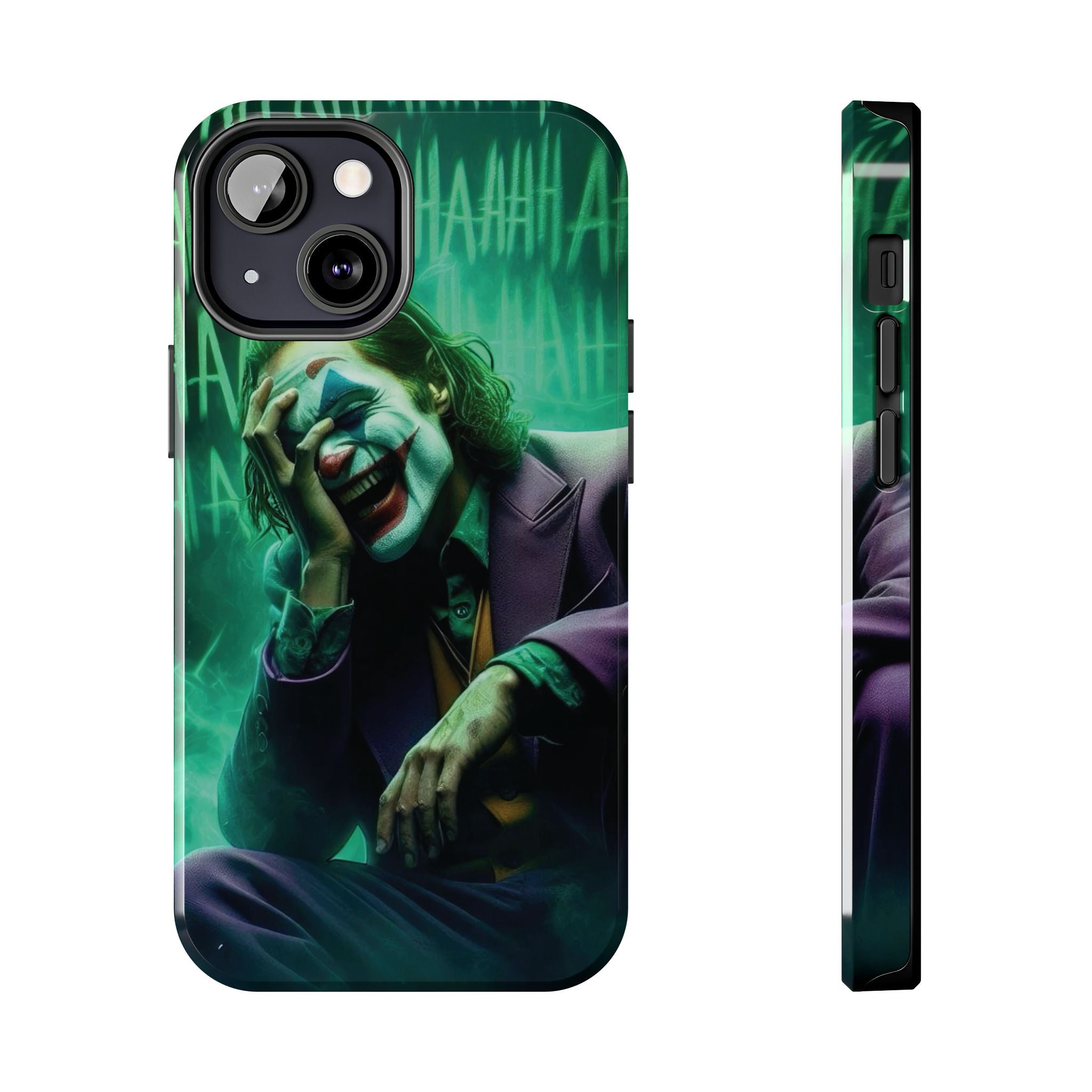 Joker Phone Cases, Tough Phone Cover, Customizable Phone Accessory, Unique Gift for Fans, Pop Culture Merchandise