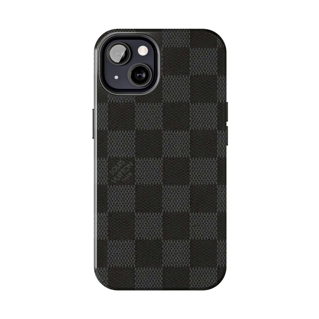 Durable Phone Cases with Stylish Checkered Pattern, Phone Accessories, Customizable Cases, Gift for Tech Lovers, Perfect for Every Occasion