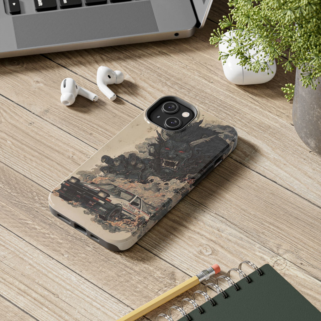 Demon Car Tough Phone Case - Unique Racing Protection