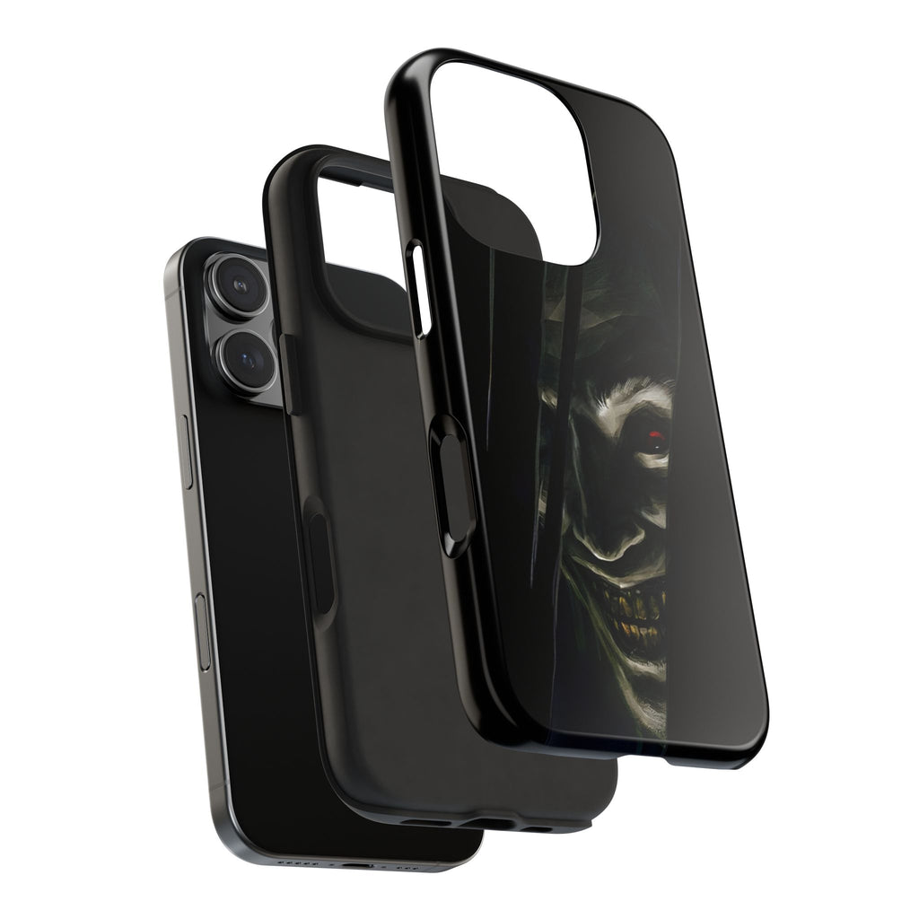Sinister Horror Phone Cases, Protective Halloween Gift, Spooky Accessory for Horror Fans, Unique Mobile Covers, Dark Aesthetic Tech