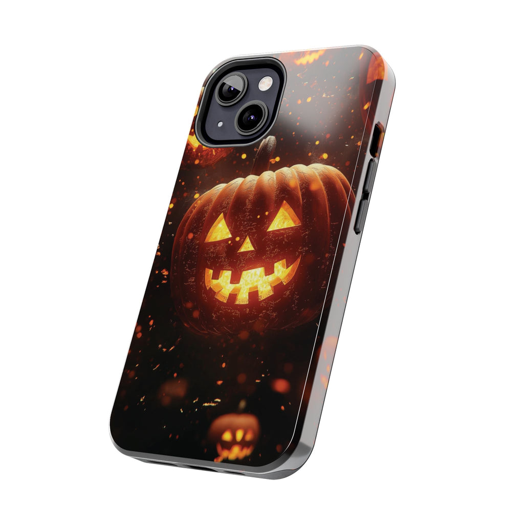 Halloween Pumpkin Tough Phone Cases, Spooky Mobile Covers, Fall Decor, Halloween Gift, Pumpkin Design, Halloween Accessories