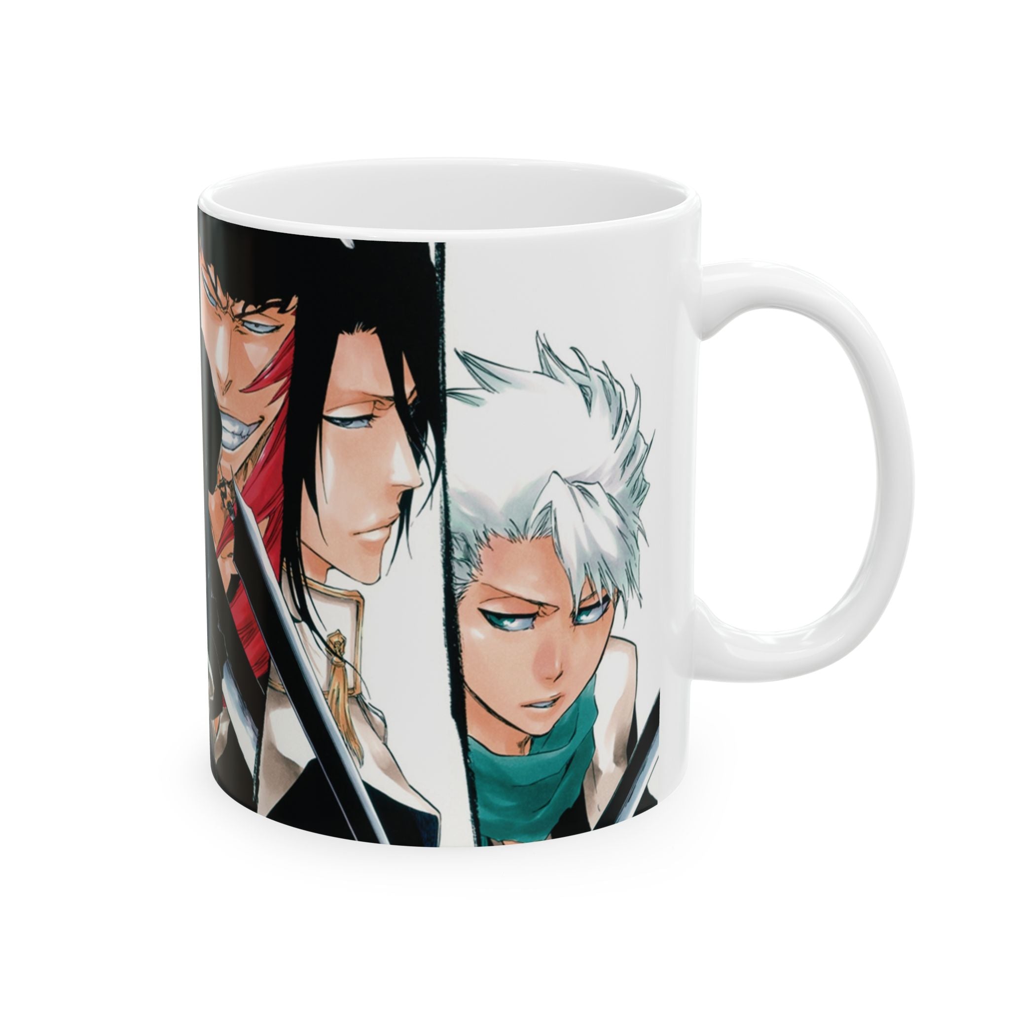 Anime Character Collage Ceramic Mug (11oz, 15oz)