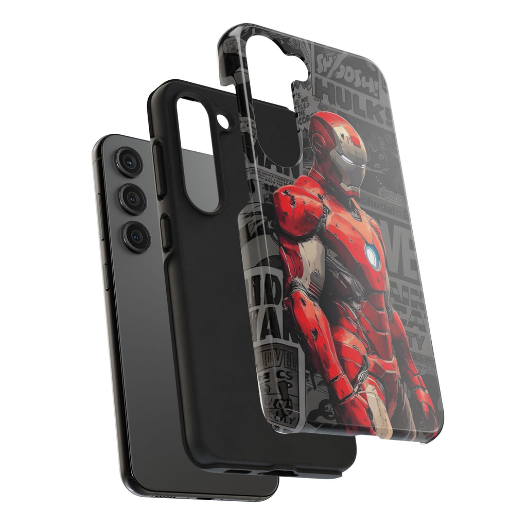 Iron Man Hero Tough Phone Cases - Durable, Stylish, Perfect for Marvel Fans, Geek Gifts, Comic Book Lovers, Unique Accessories
