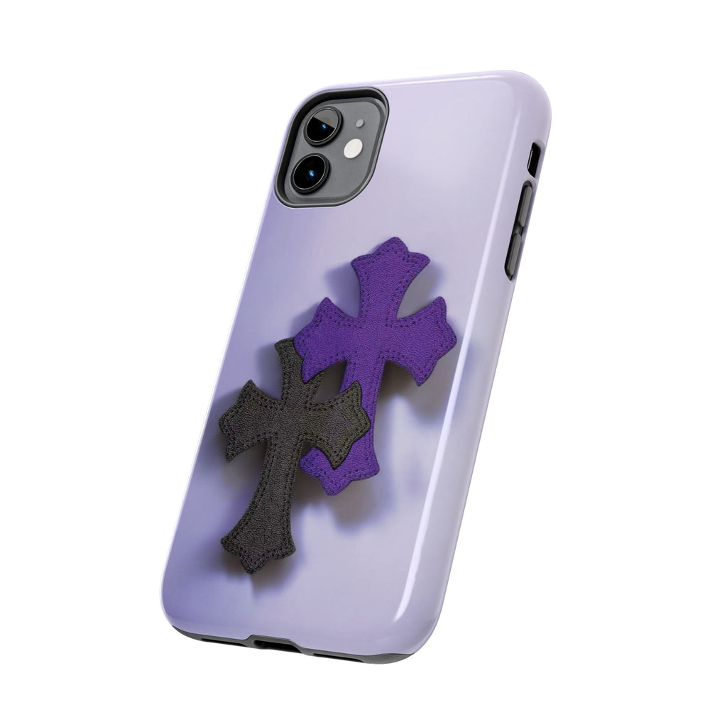 Cross Design Tough Phone Cases, Durable Phone Covers, Christian Gifts, Protective Cases for Men, Unique Tech Accessories