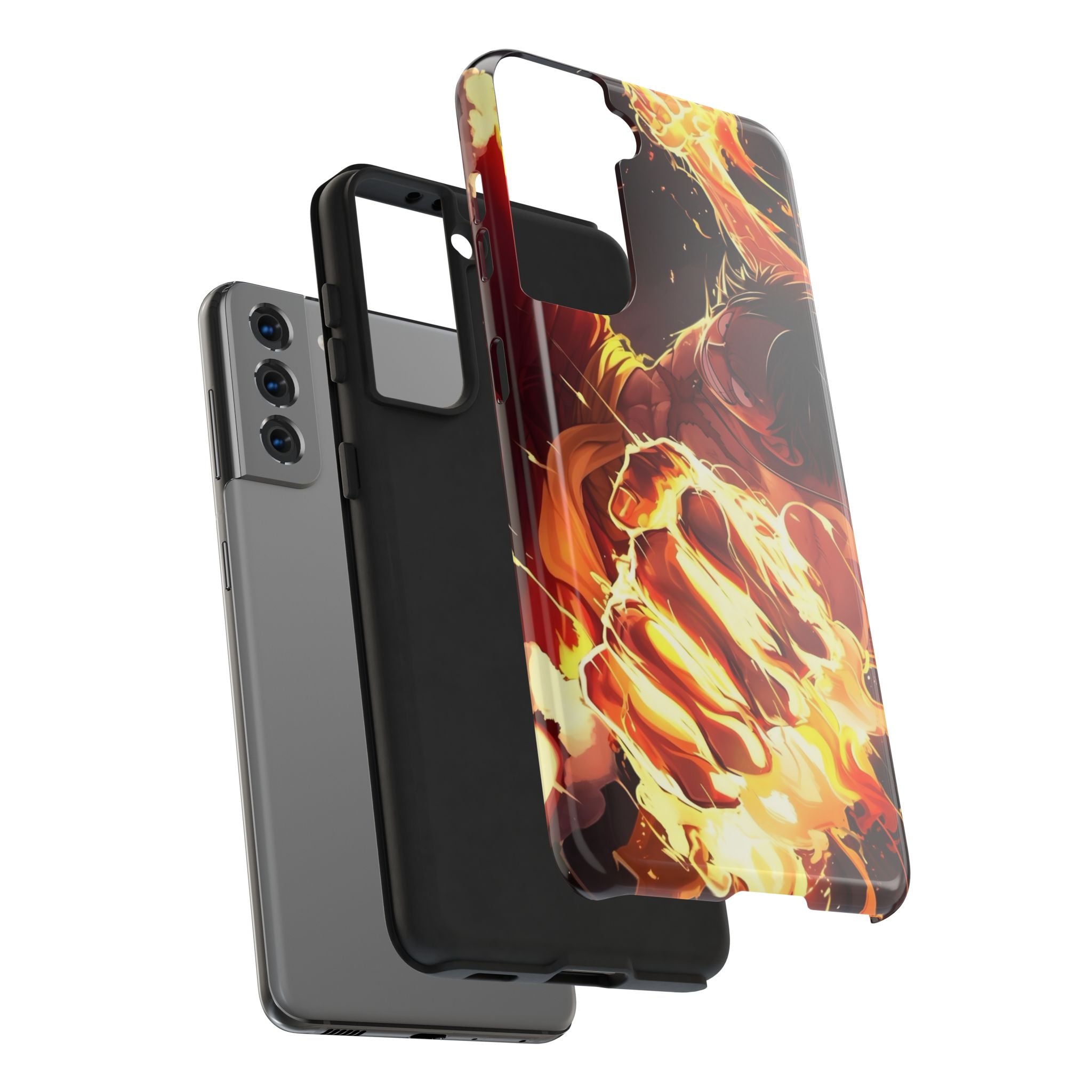 Dynamic Anime-Inspired Tough Phone Cases, Durable Tech Accessories for Fans, Gift for Birthdays, Holidays, and Collectors