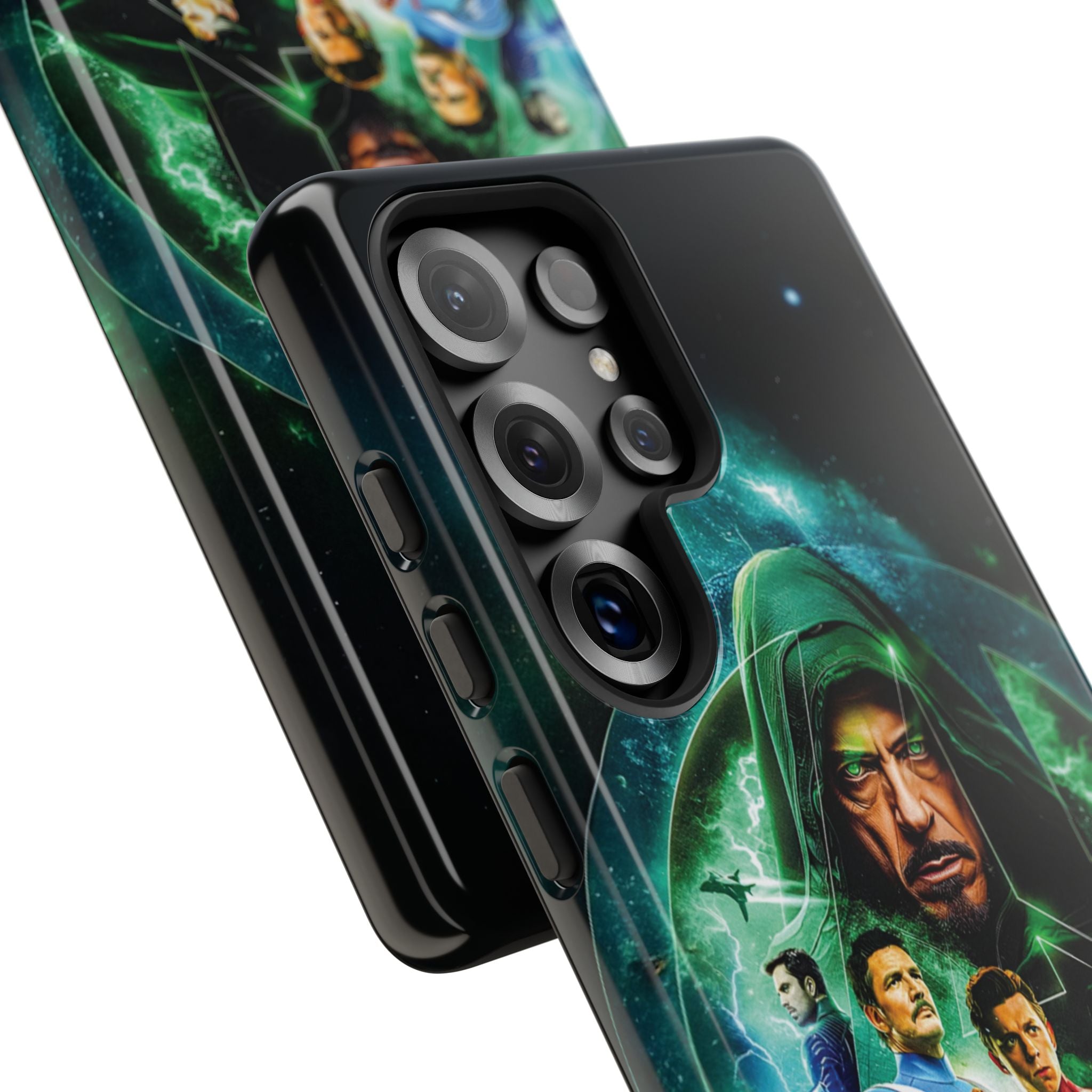 Galaxy Fantasy Phone Case – Hooded Hero Collage