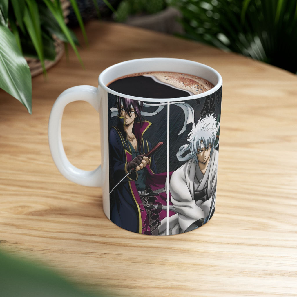 Anime Samurai Characters Ceramic Mug (11oz/15oz)